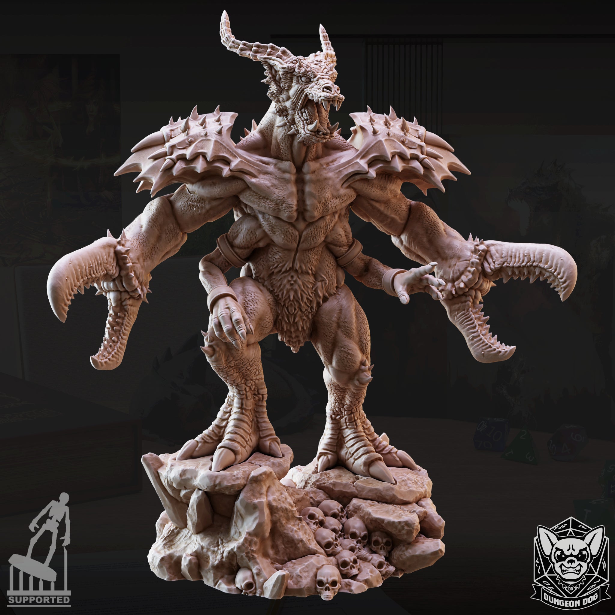 Glabrezu - par Dungeon Dog