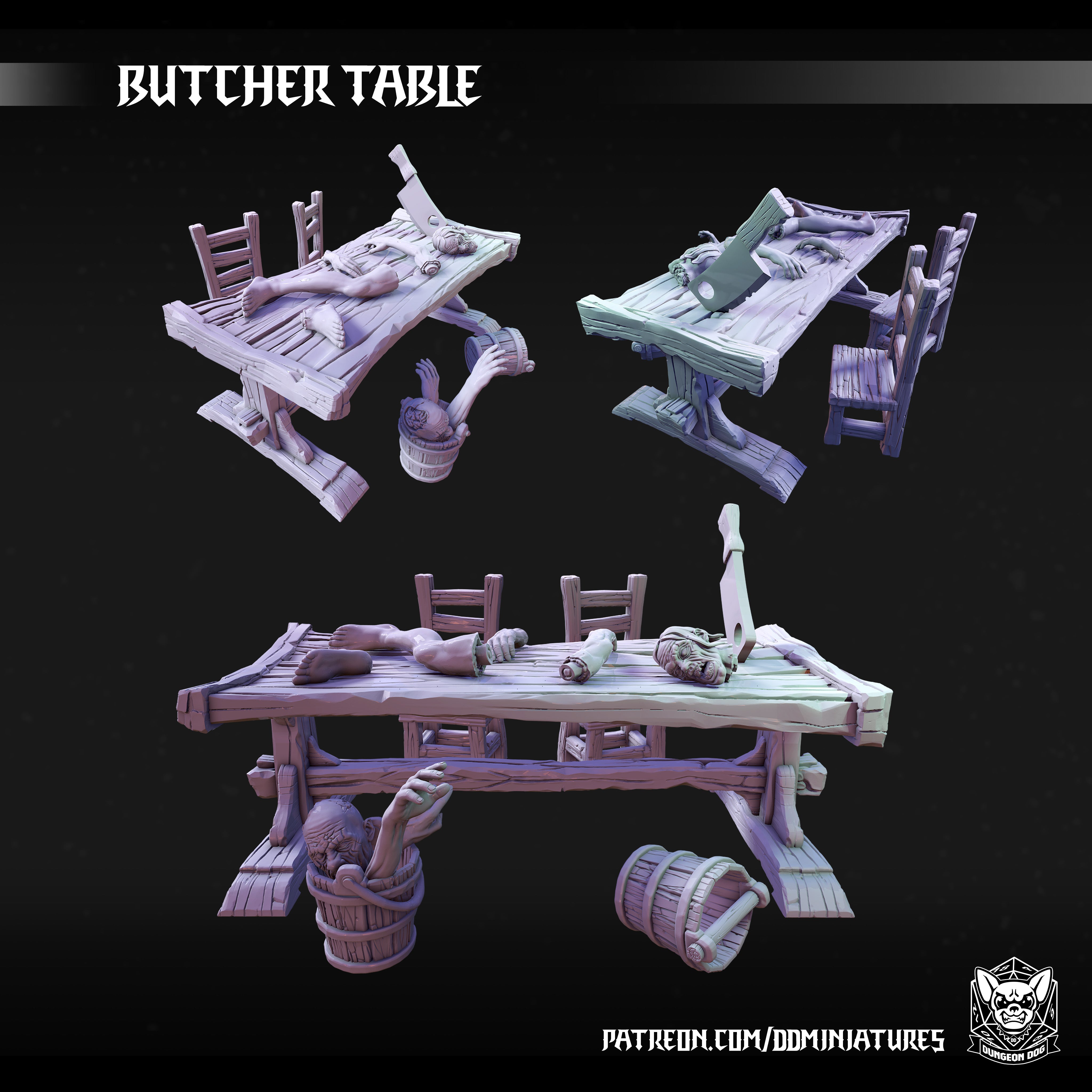 Schlachtbank Horror Table - von Dungeon Dog