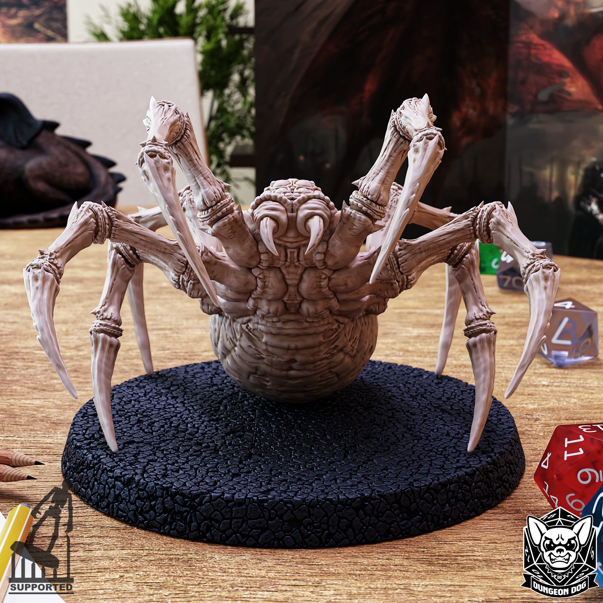 Giant Spiders - by Dungeon Dog