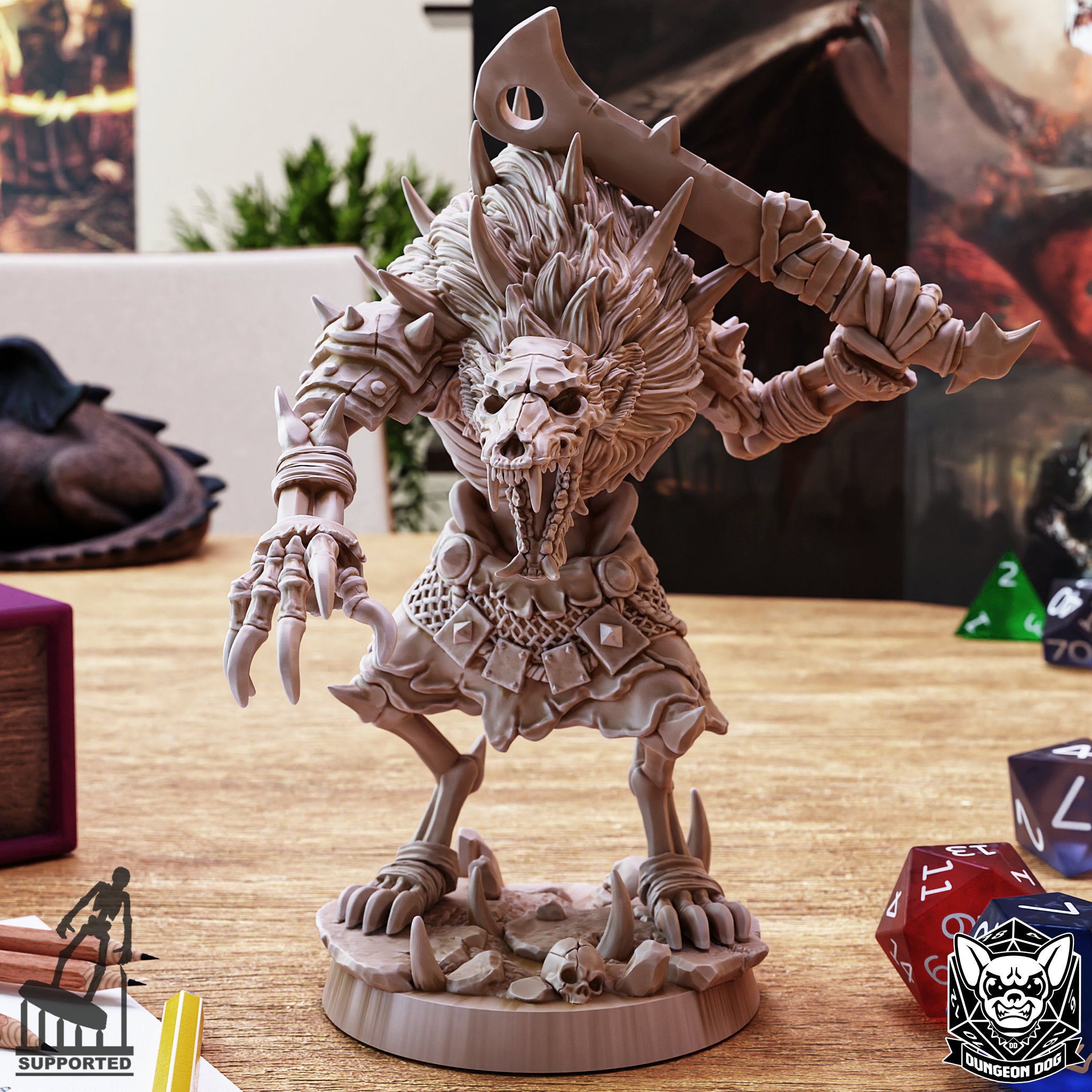 Gnoll Whiterling - von Dungeon Dog