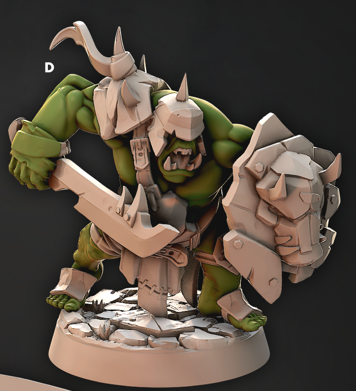 Orc Grunts - Iron Skull Orcs - Cast n Play