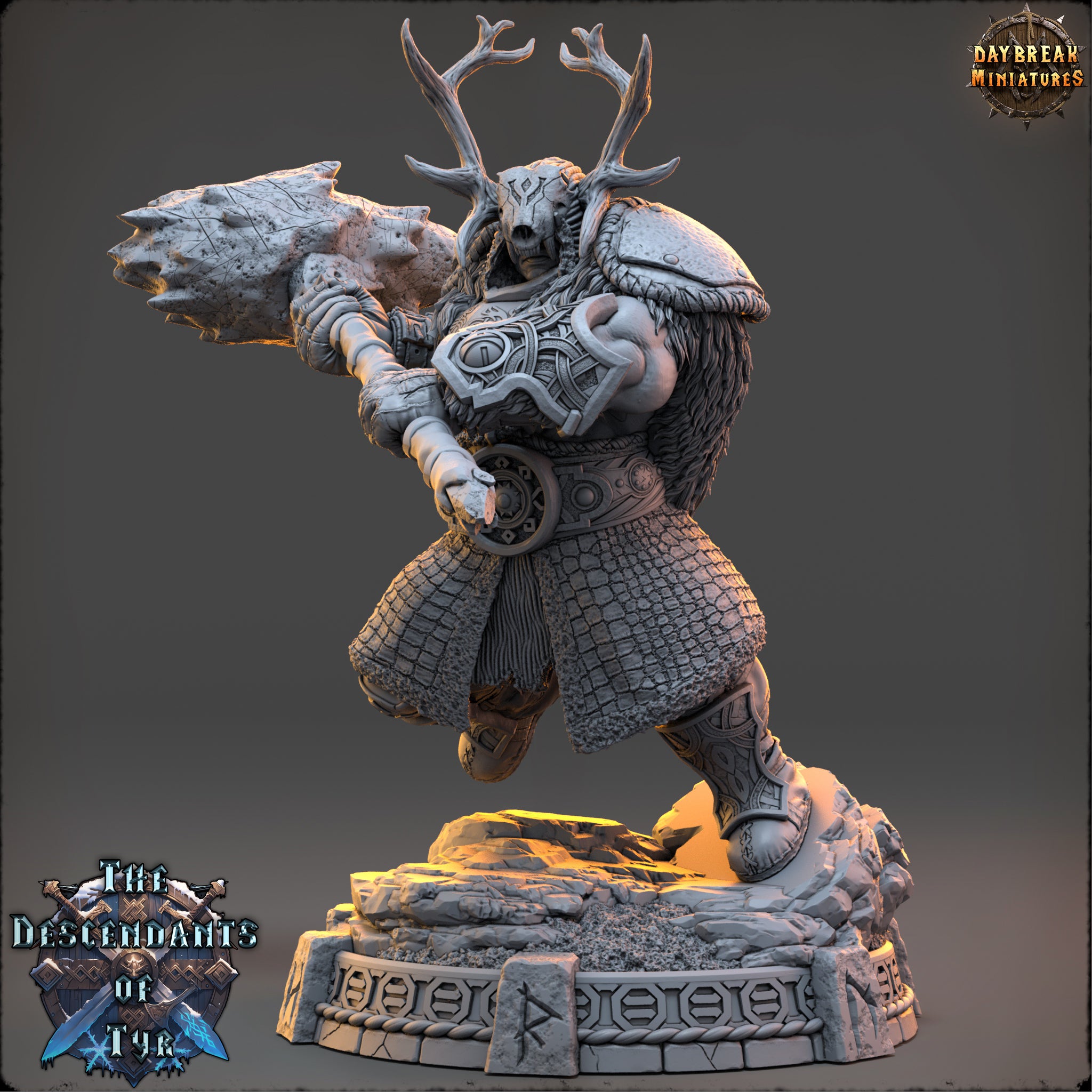 Kämpfer - aus der Reihe The Descendants of Tyr von Daybreak Miniatures