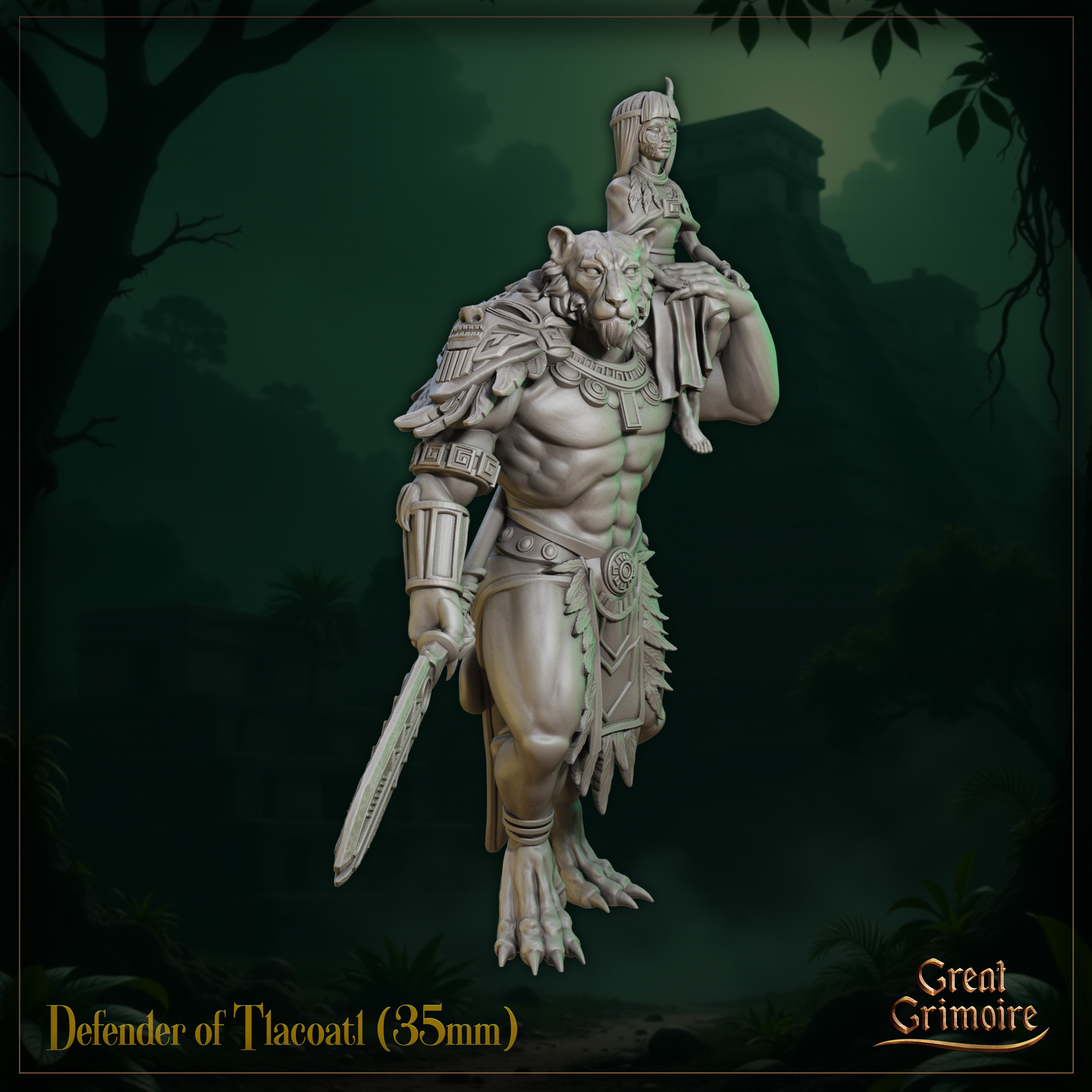 Defender of Tlacoatl - aus der Reihe The last roar of the beast von Great Grimoire