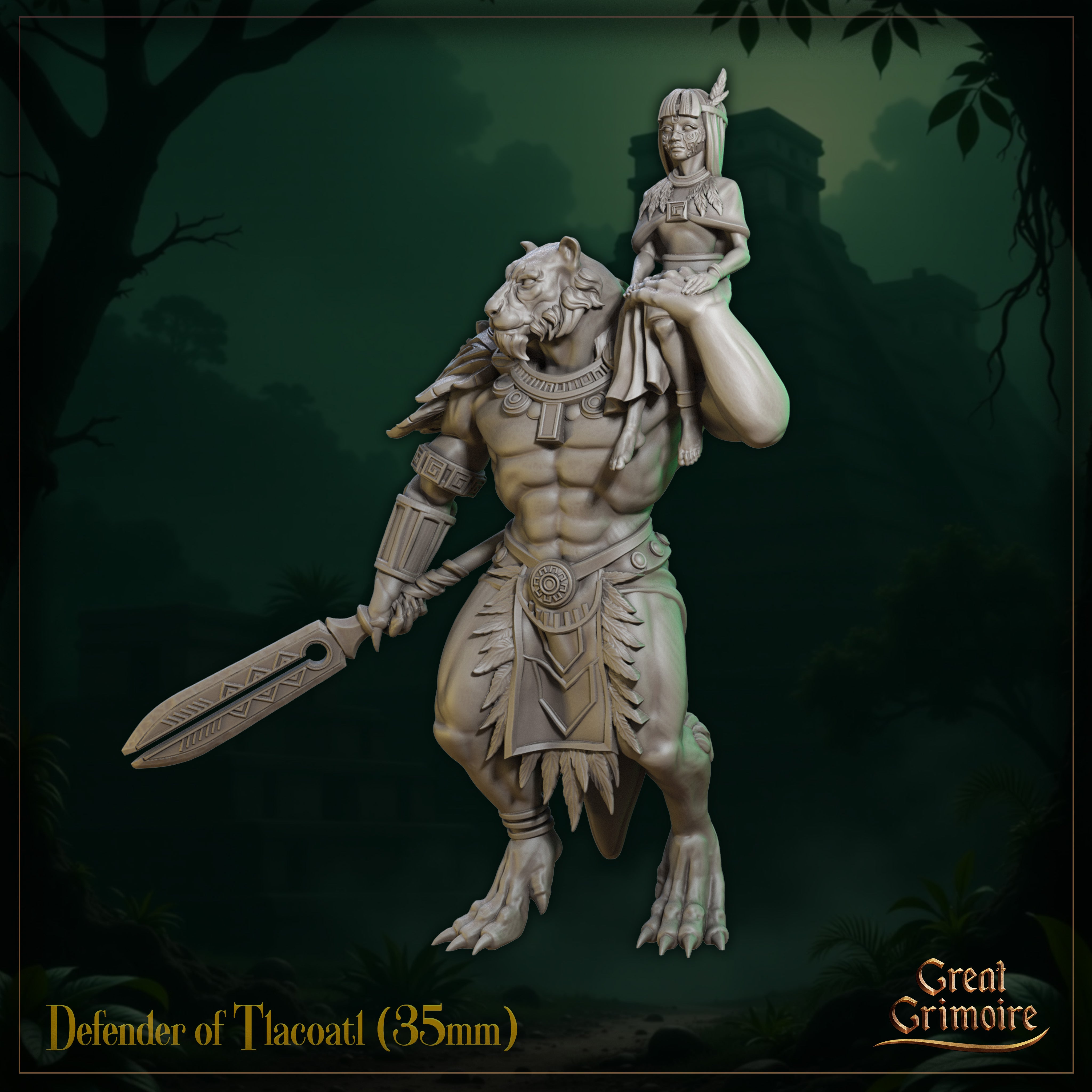 Defender of Tlacoatl - aus der Reihe The last roar of the beast von Great Grimoire