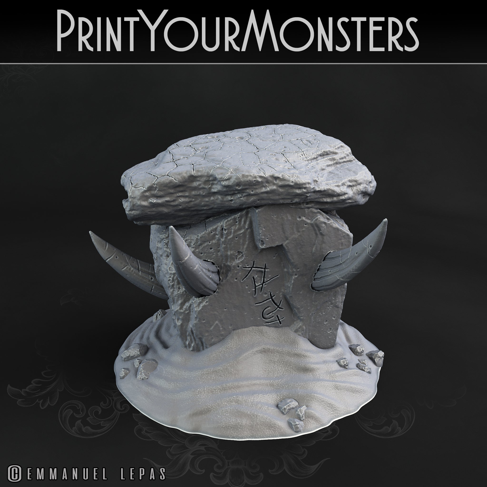 Desert Rock - Desert Orcs - Print Your Monsters