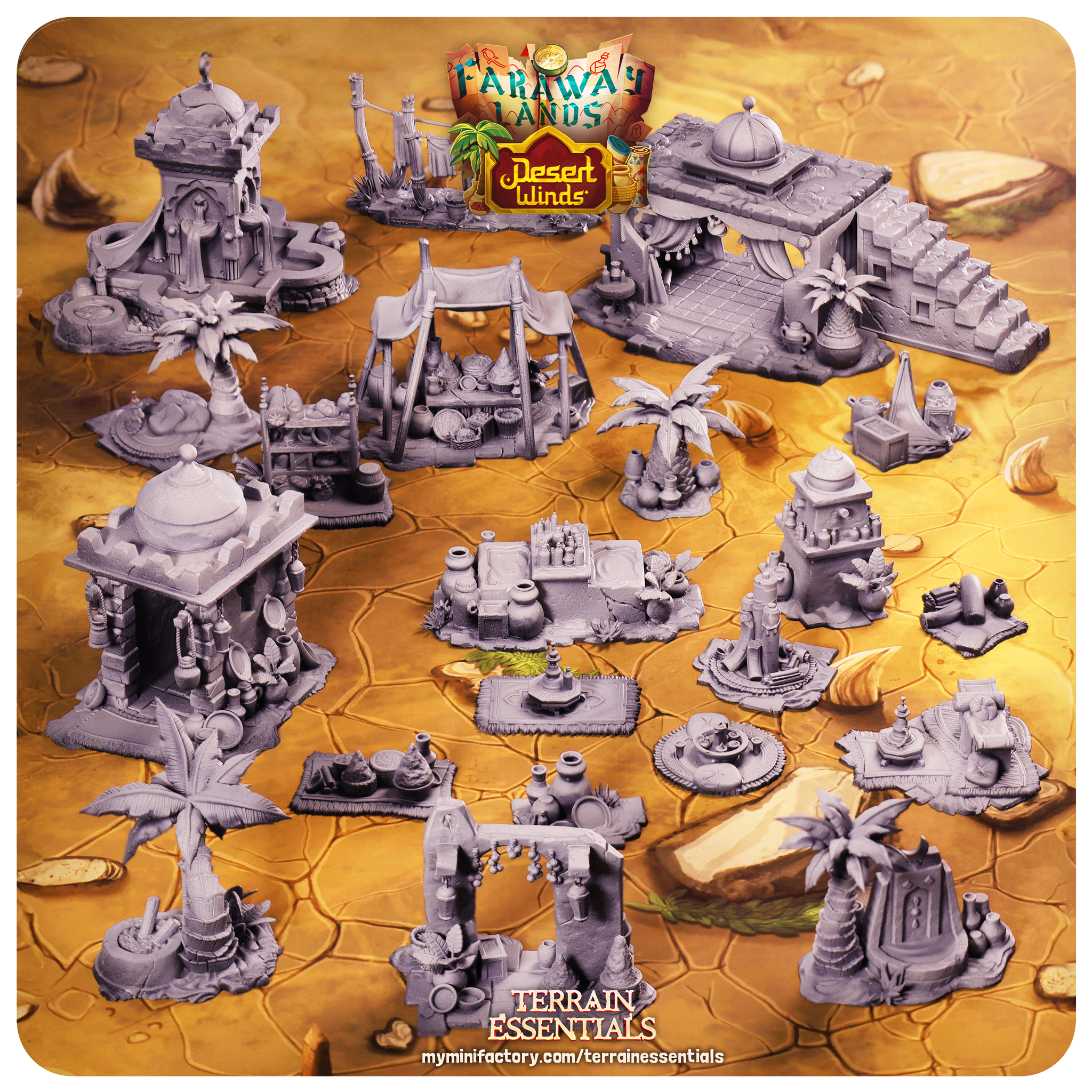Desert Winds - von Terrain Essentials by Cast n Play