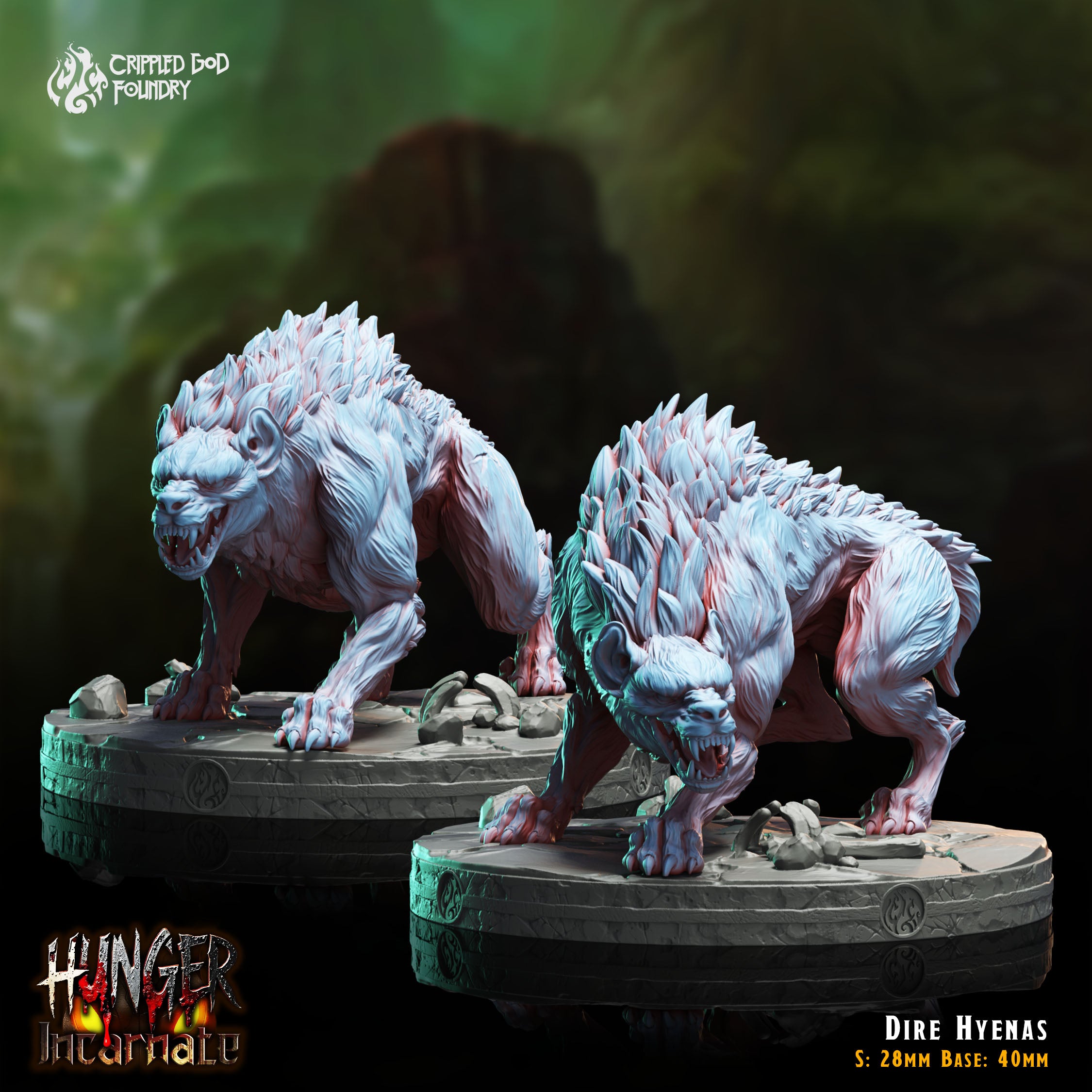 Dire Hyenas - aus der Reihe Hunger Incarnate von Crippled God Foundry