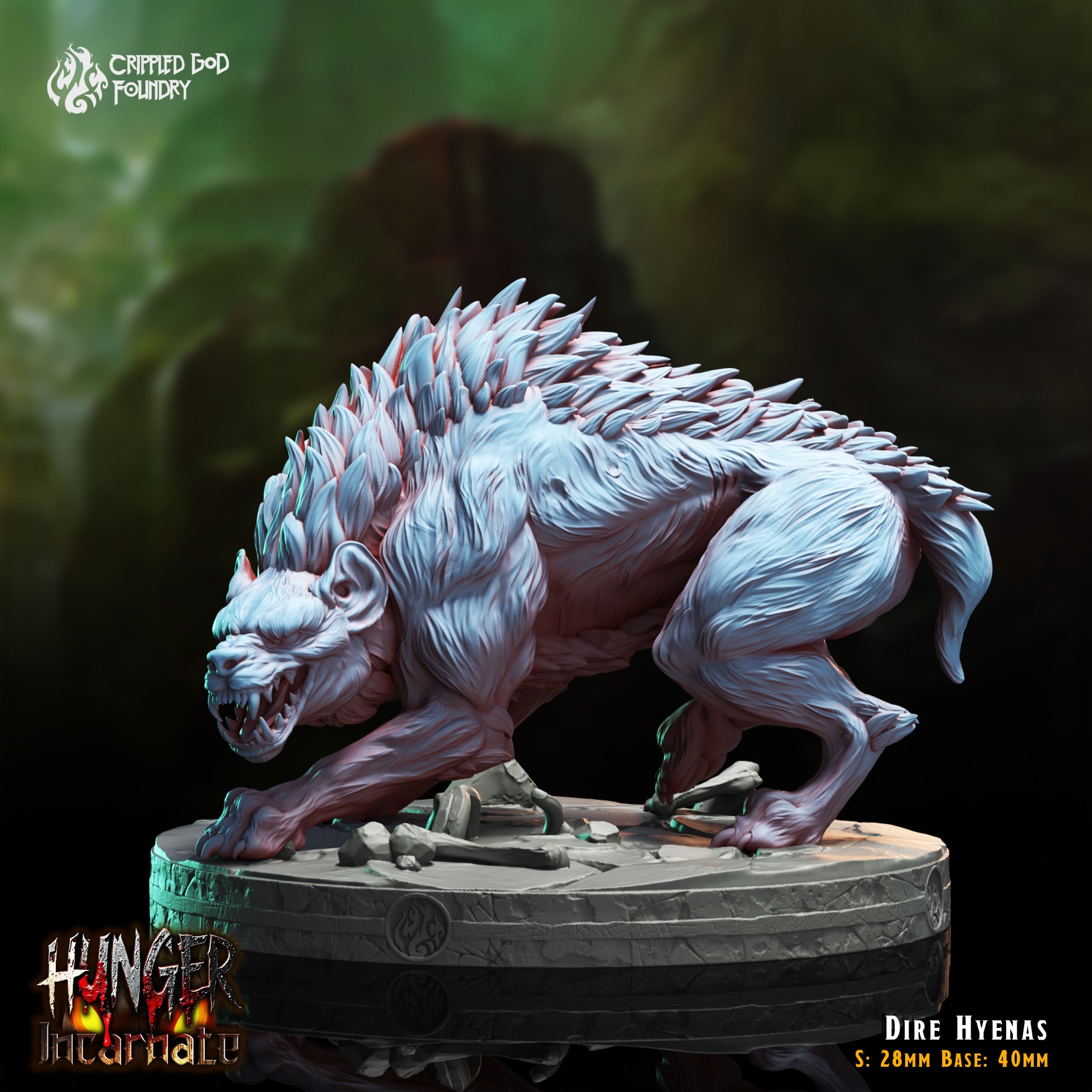 Dire Hyenas - aus der Reihe Hunger Incarnate von Crippled God Foundry