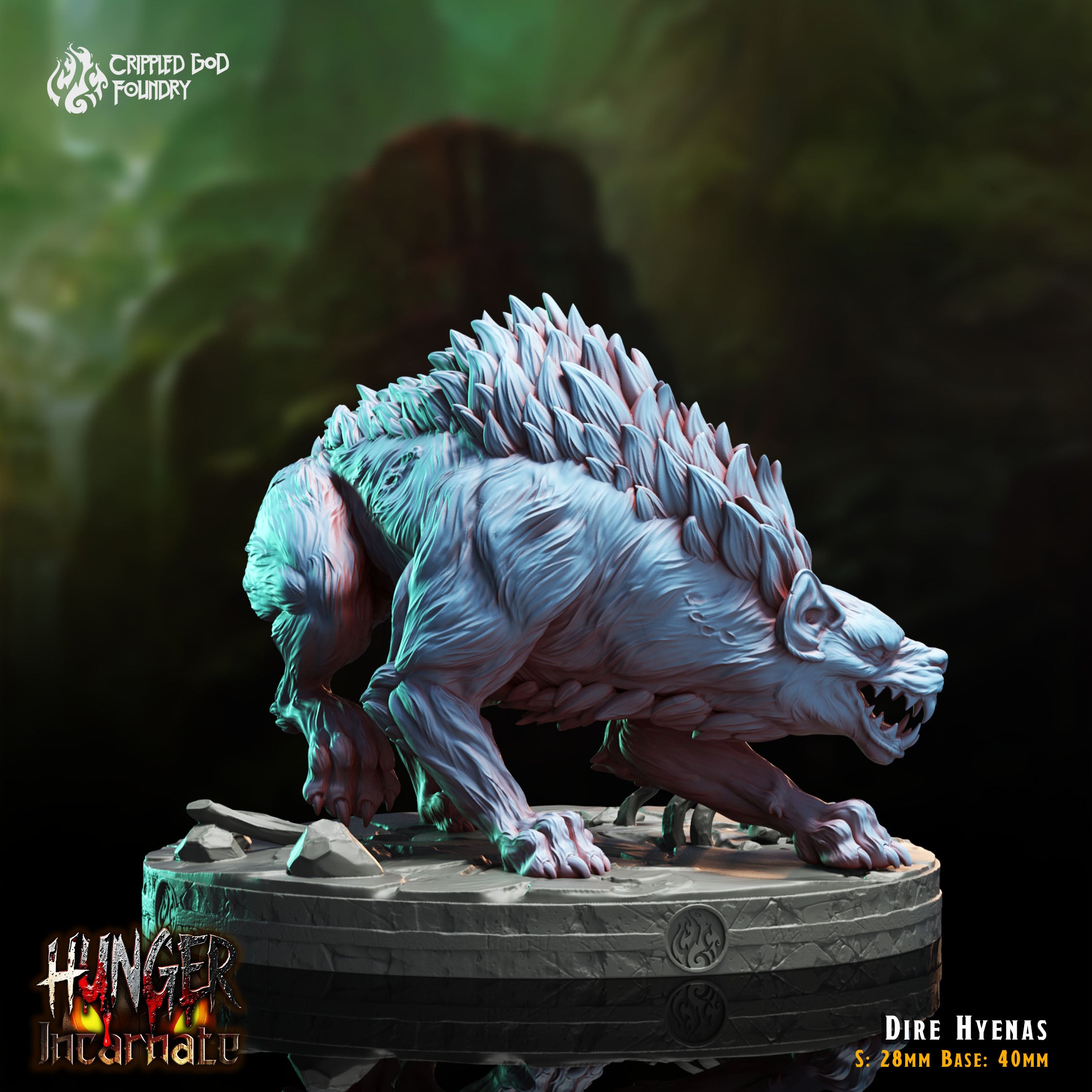 Dire Hyenas - aus der Reihe Hunger Incarnate von Crippled God Foundry