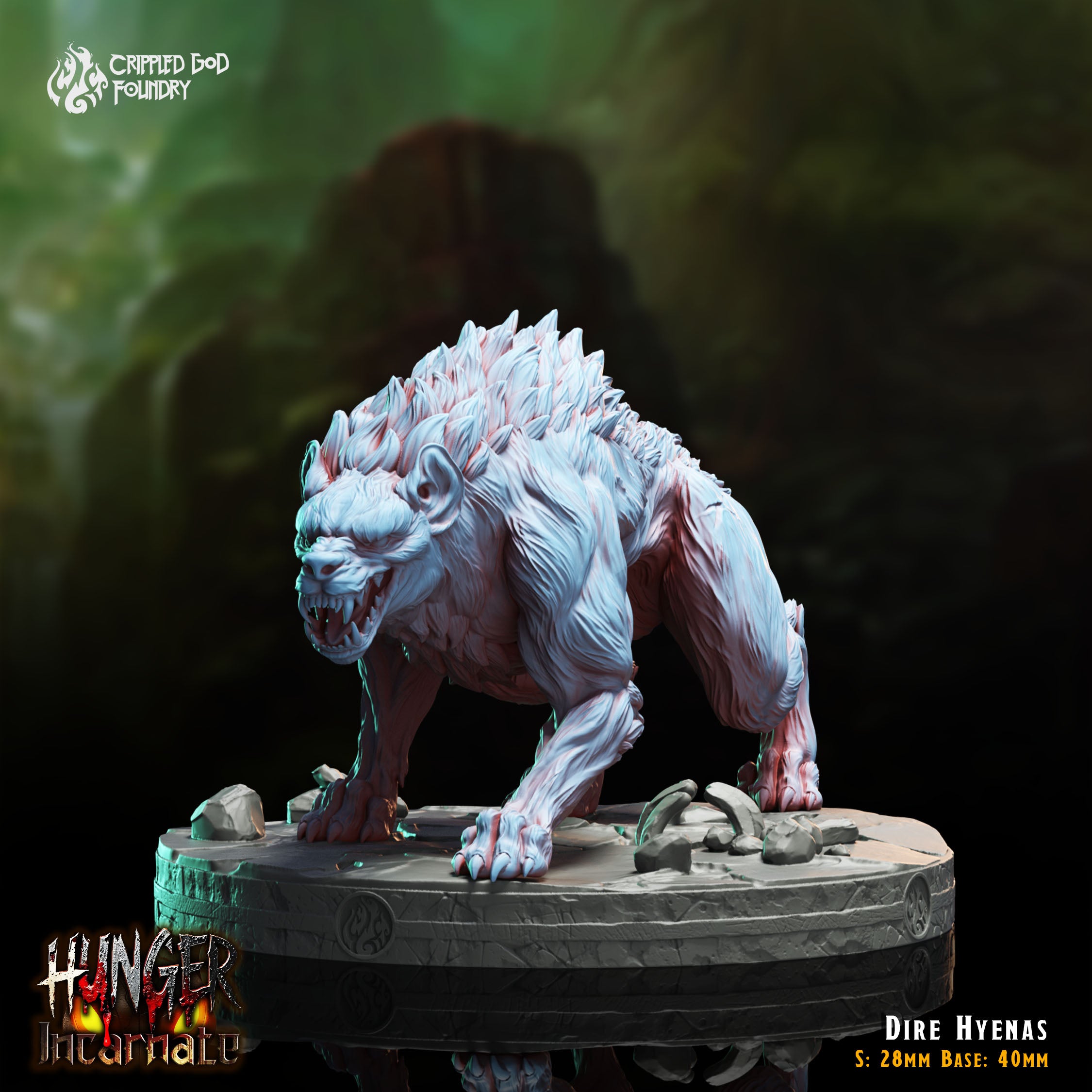 Dire Hyenas - aus der Reihe Hunger Incarnate von Crippled God Foundry