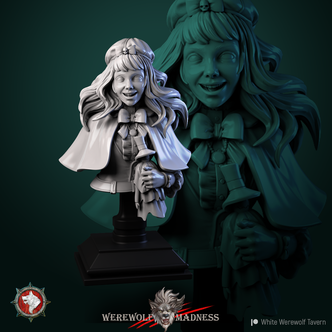 Angelica - Bust aus der Reihe Werewolf Madness von White Werewolf Tavern
