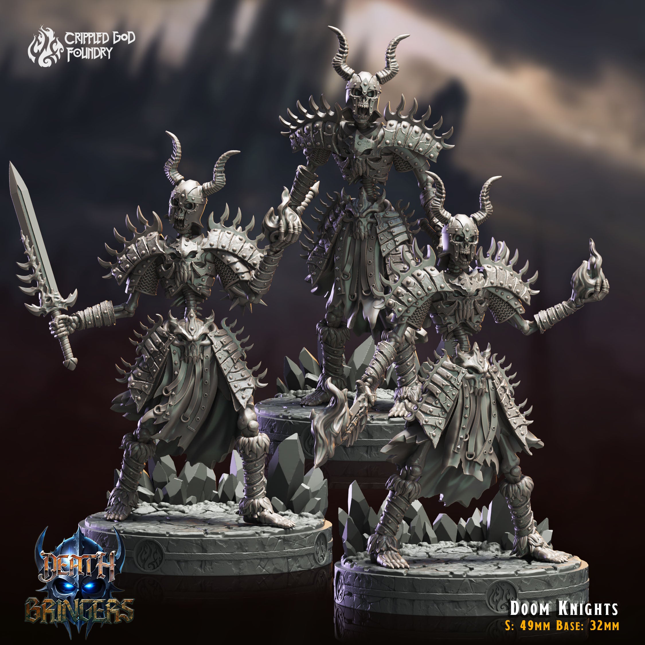 Doom Knights - aus der Reihe Death Bringers von Crippled God Foundry