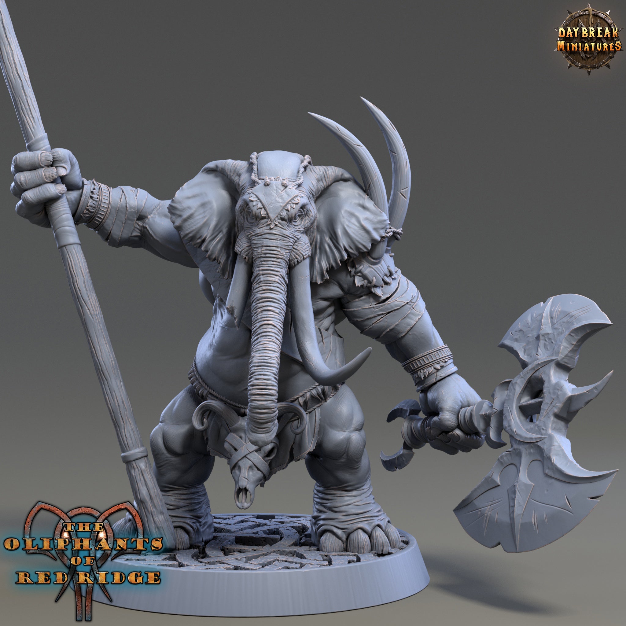 Loxodon - The Oliphants of Red Ridge - Daybreak Miniatures