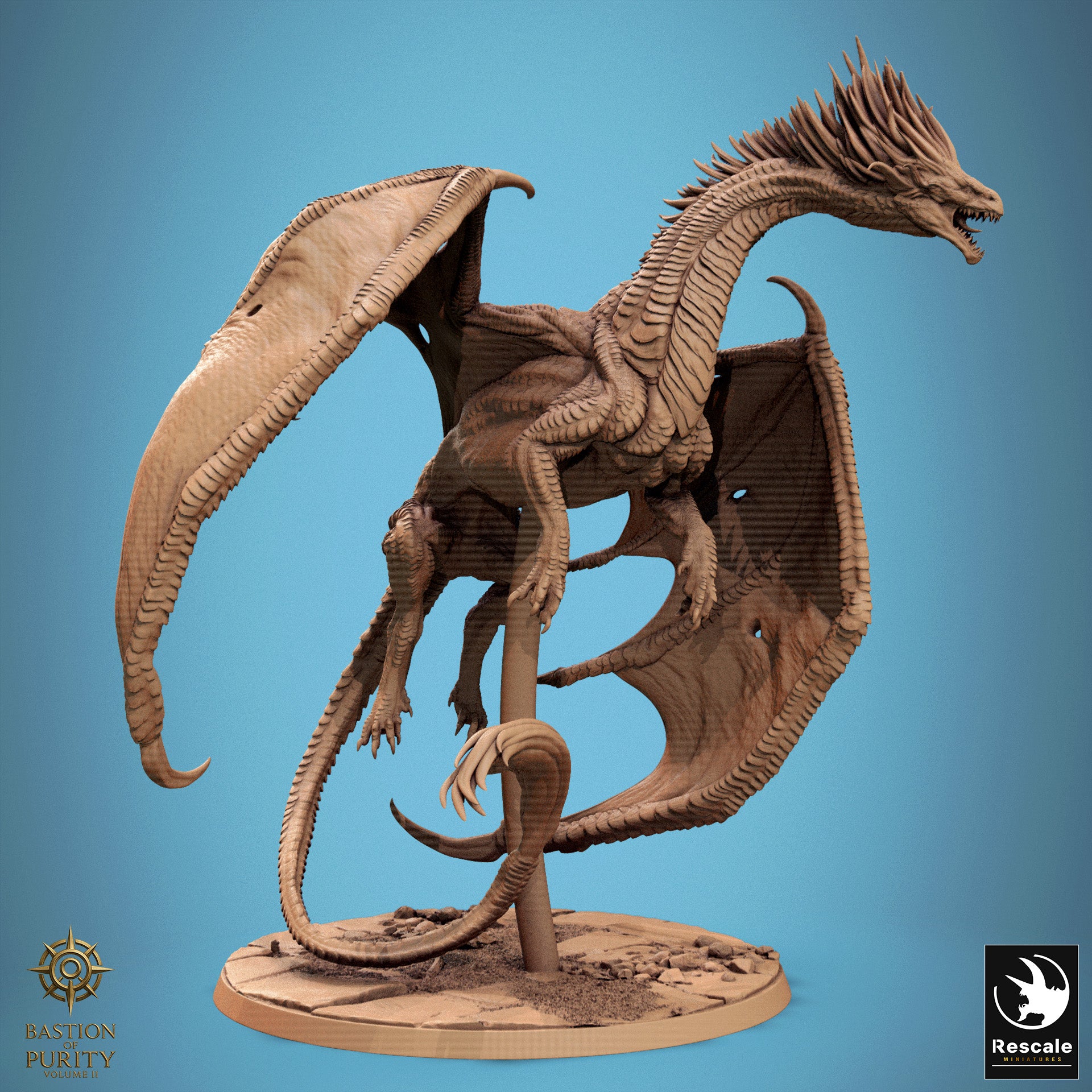 Dragon Watcher Fly - aus der Reihe Bastion of Purity II von Rescale Miniatures