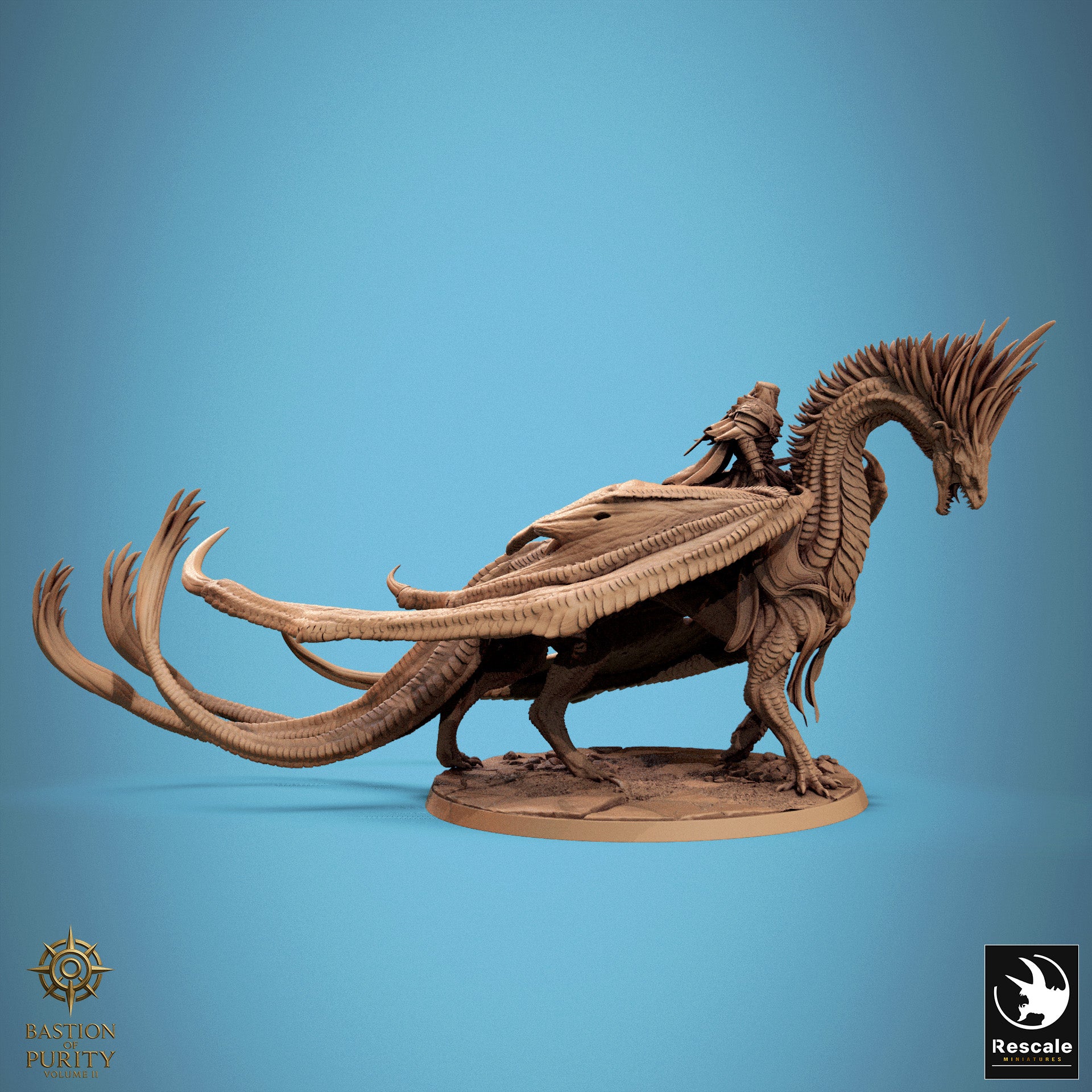 Dragon Watcher Walk - aus der Reihe Bastion of Purity II von Rescale Miniatures