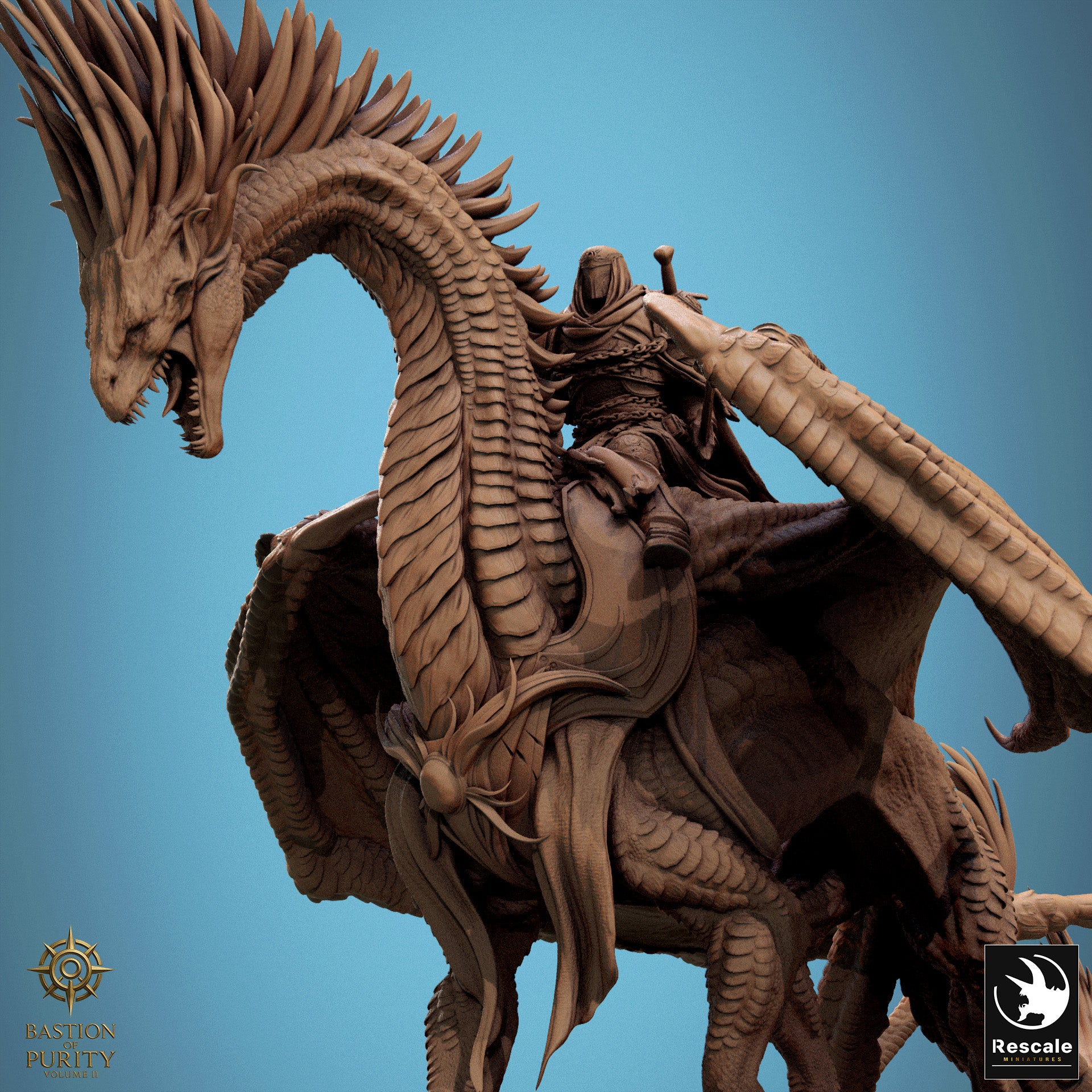 Dragon Watcher Walk - aus der Reihe Bastion of Purity II von Rescale Miniatures