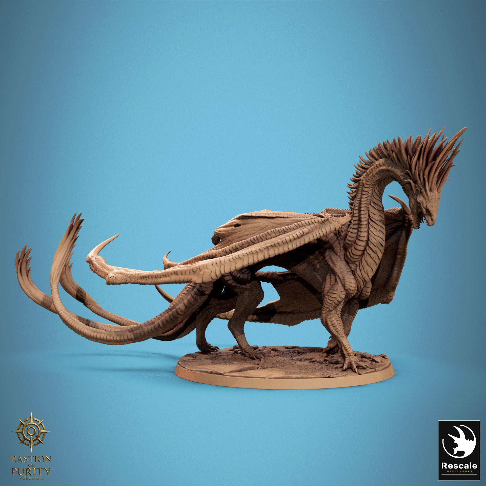 Dragon Watcher Walk - aus der Reihe Bastion of Purity II von Rescale Miniatures