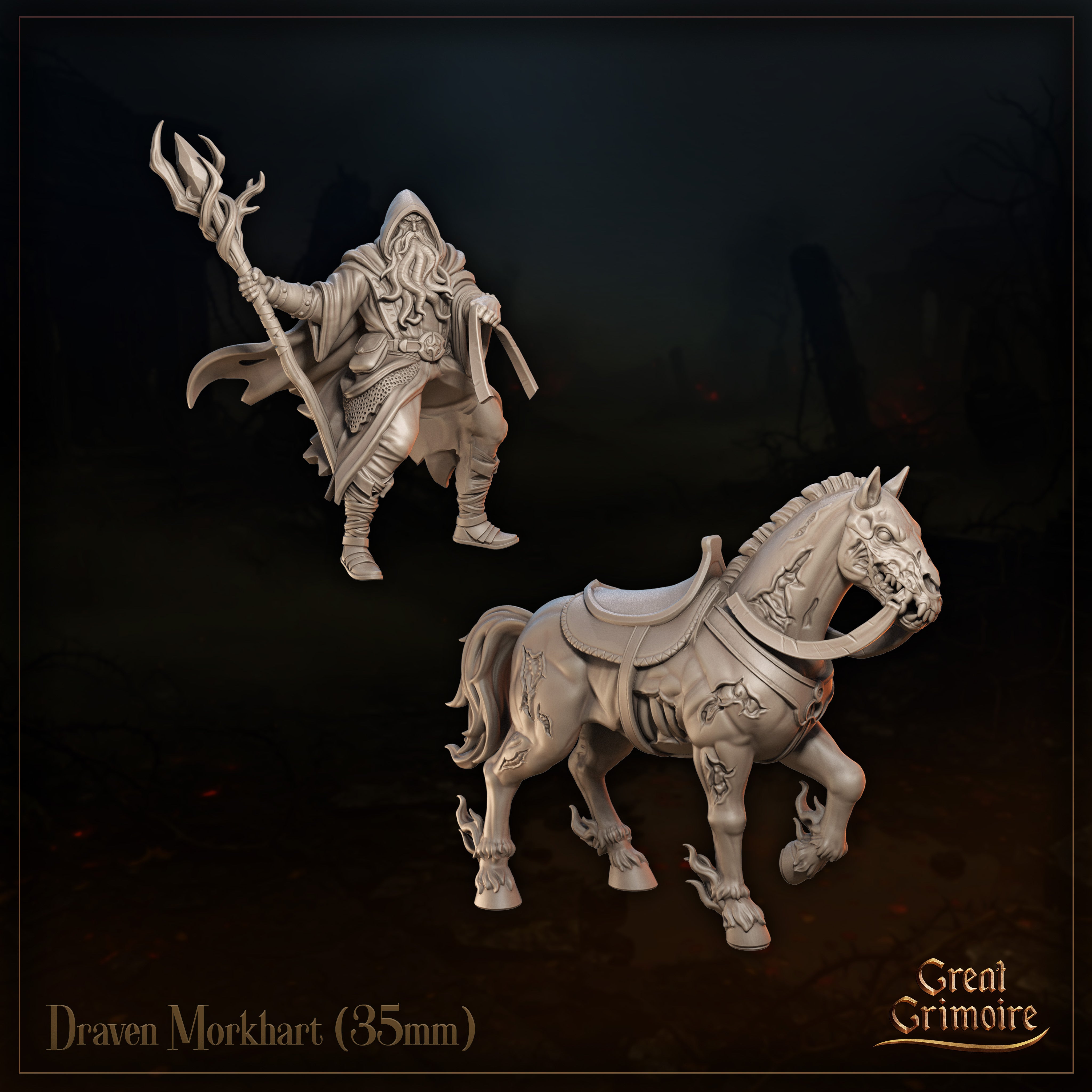Draven Morkhart - Thorn Relics - Great Grimoire