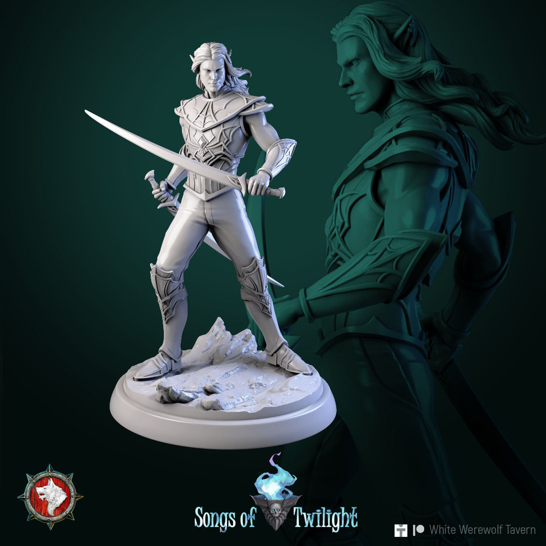 Drow Warrior - aus der Reihe Songs of Twilight von White Werewolf Tavern
