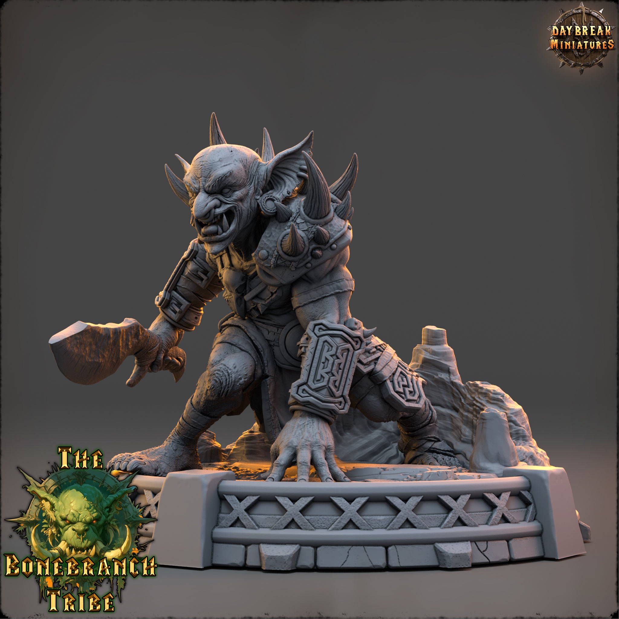 Goblin - aus der Reihe The Bonebranch Tribe von Daybreak Miniatures