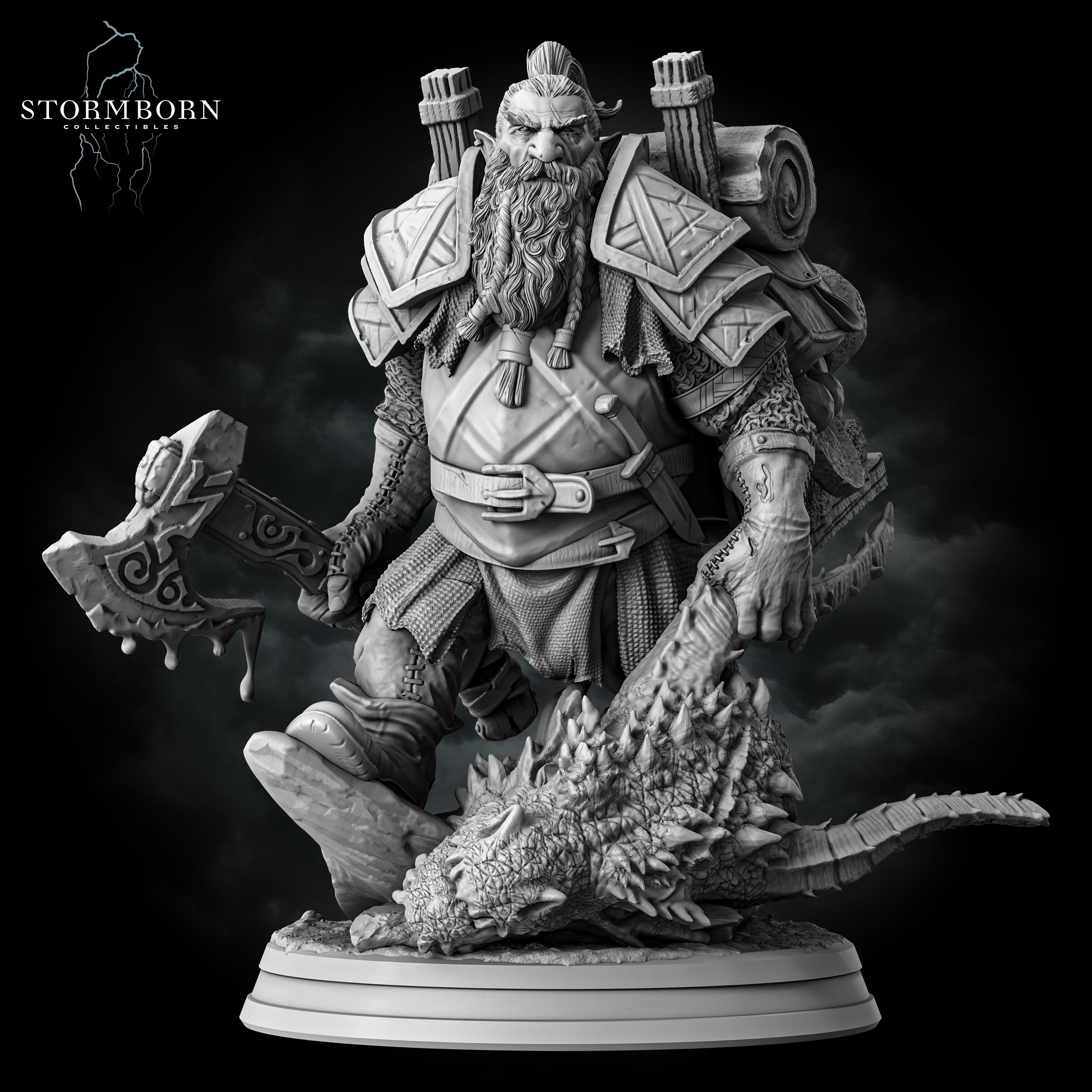 Dwarven Dragon Hunter - von Stormborn Collectibles