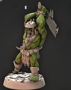 Body Choppers - Iron Skull Orcs - Cast n Play