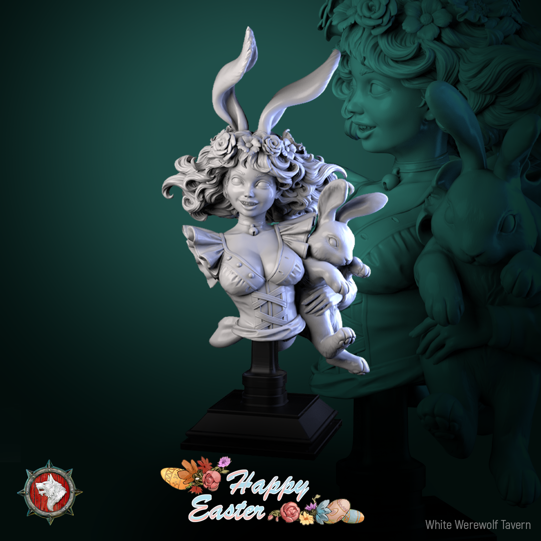 Easter Rabbit - Bust aus der Reihe Happy Easter von White Werewolf Tavern
