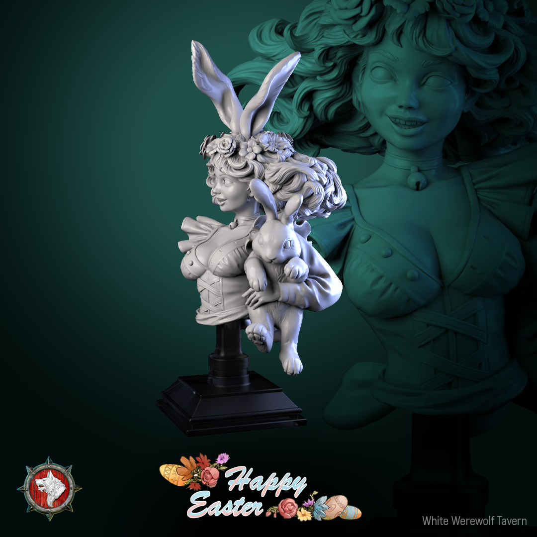 Easter Rabbit - Bust aus der Reihe Happy Easter von White Werewolf Tavern