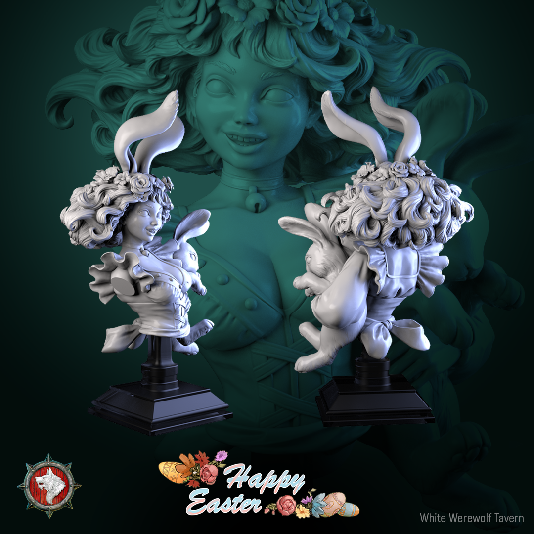 Easter Rabbit - Bust aus der Reihe Happy Easter von White Werewolf Tavern