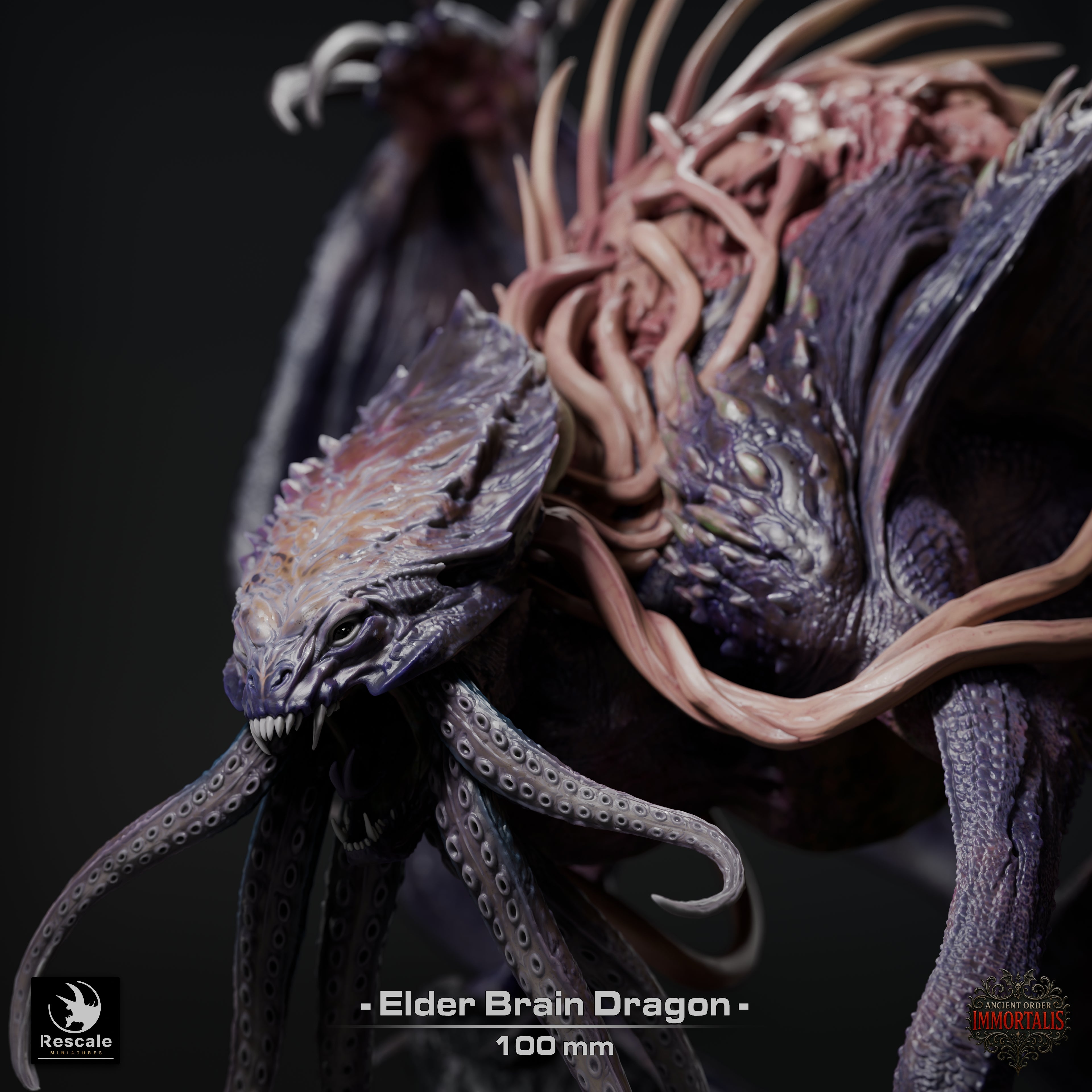 Elder Brain Dragon - aus der Reihe Ancient Order Immortalis von Rescale Miniatures