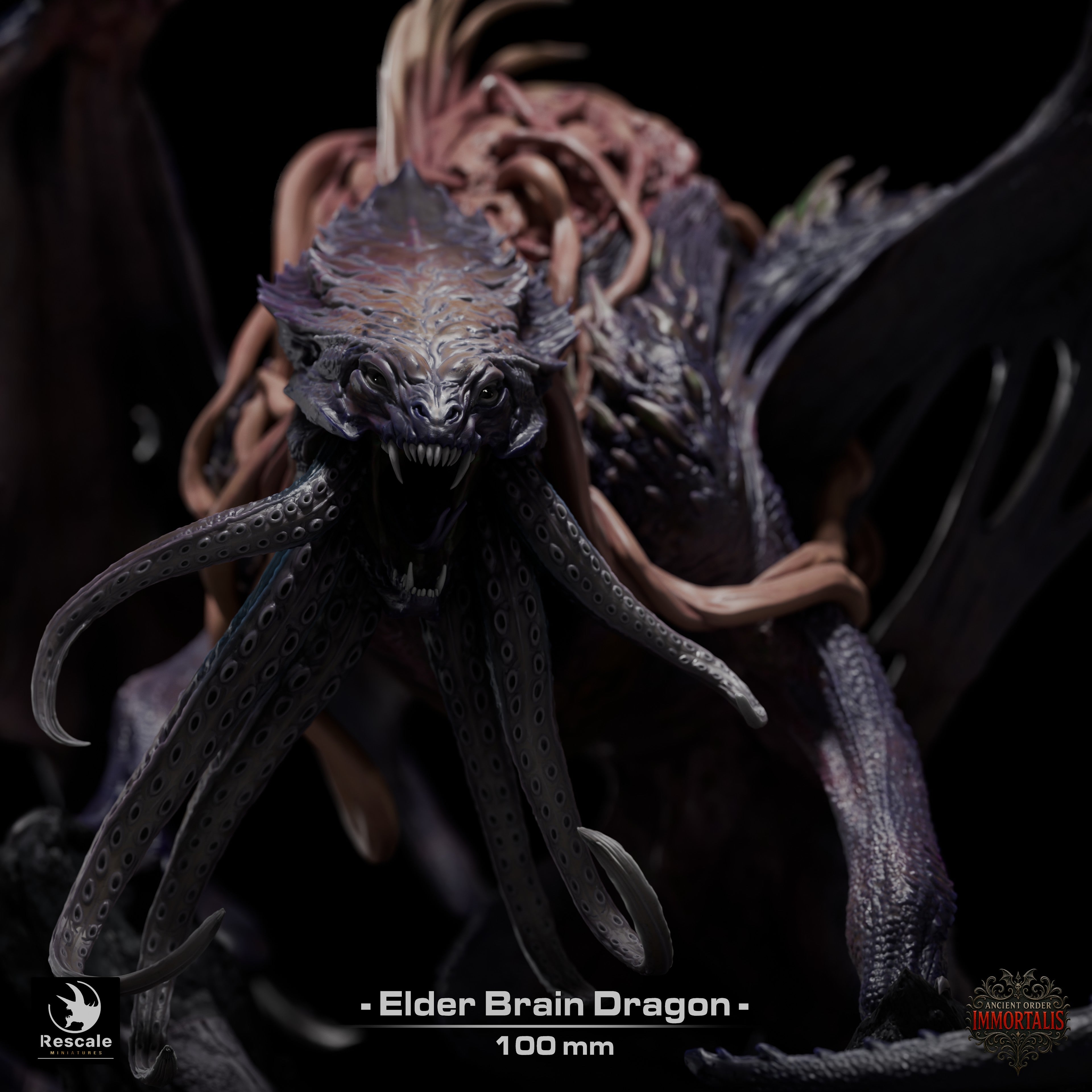 Elder Brain Dragon - aus der Reihe Ancient Order Immortalis von Rescale Miniatures