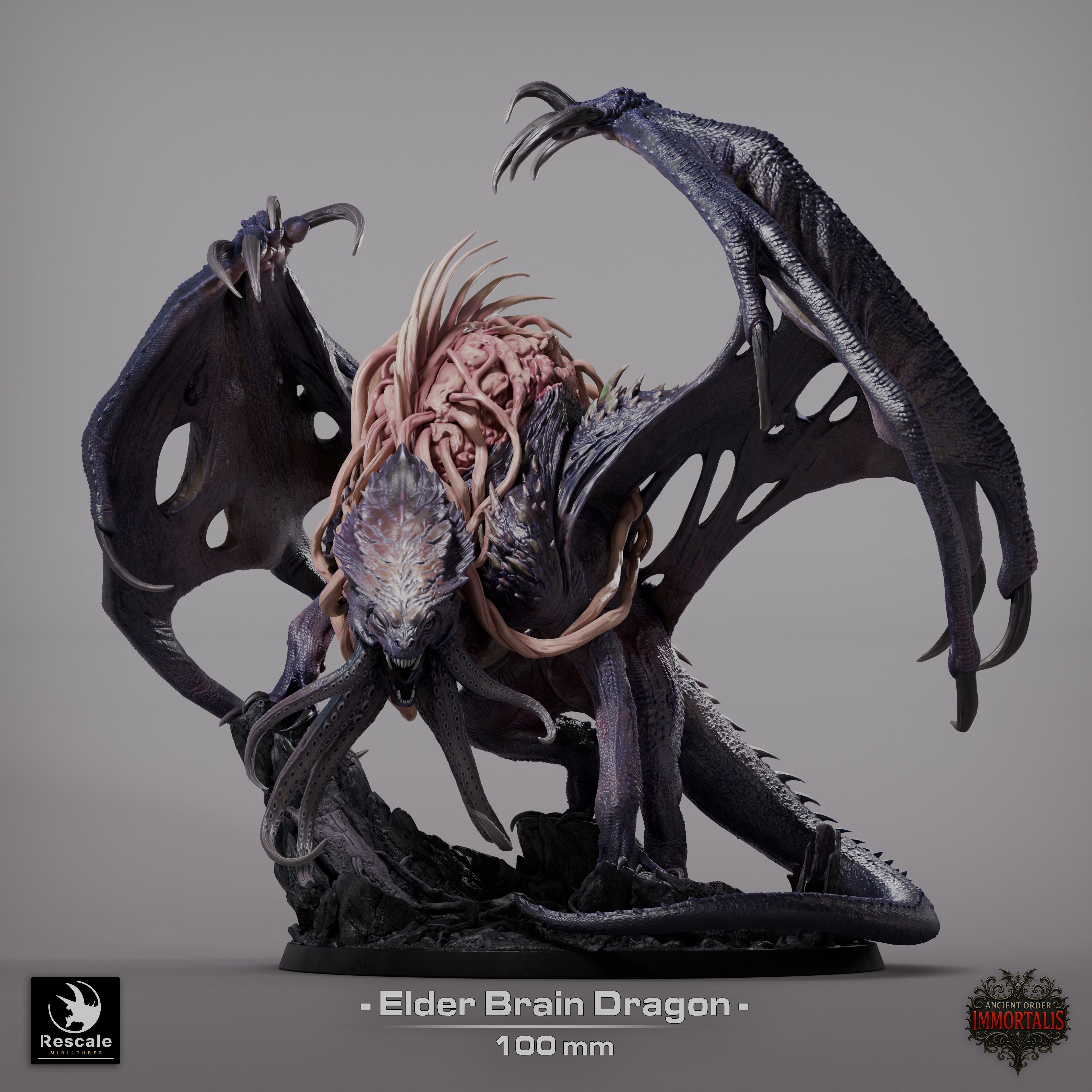 Elder Brain Dragon - aus der Reihe Ancient Order Immortalis von Rescale Miniatures