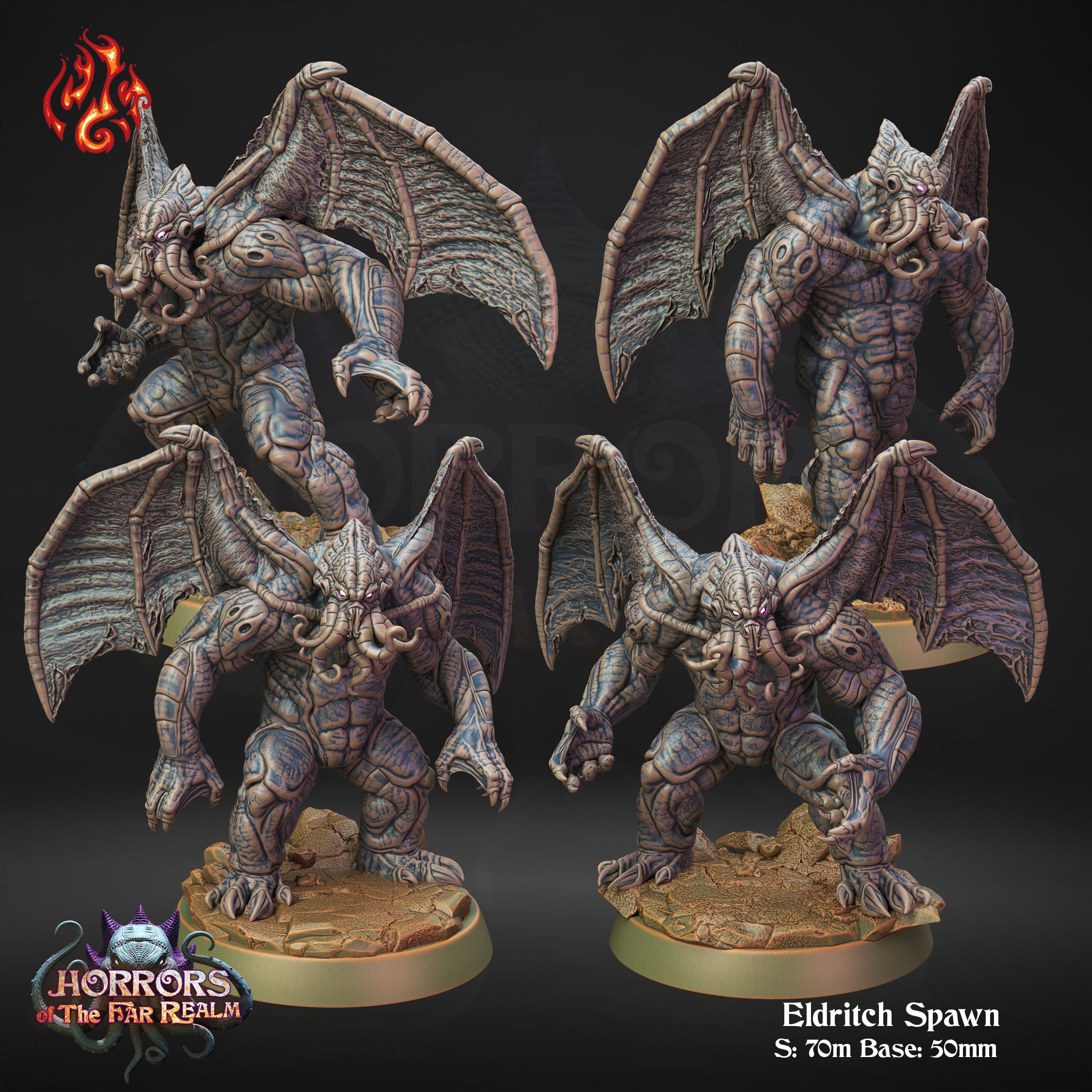 Eldritch Spawn - aus der Reihe Horrors of the Far Realm von Crippled God Foundry