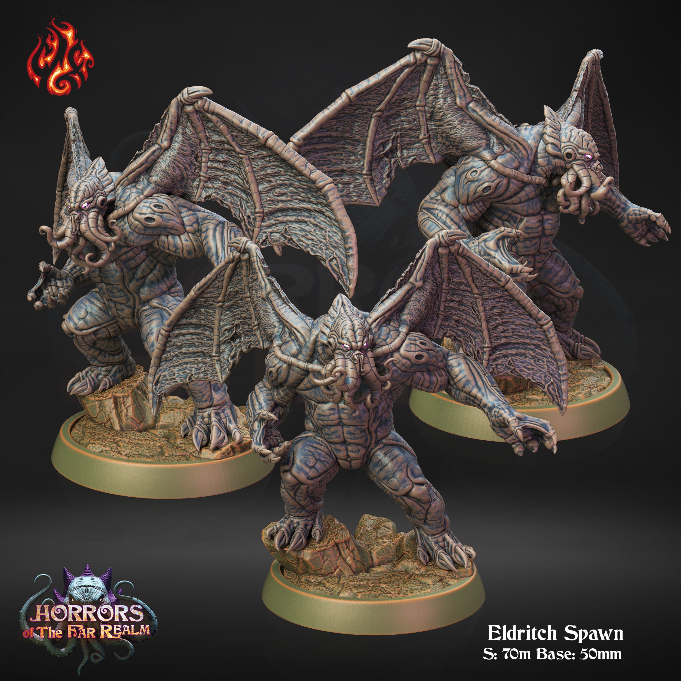 Eldritch Spawn - aus der Reihe Horrors of the Far Realm von Crippled God Foundry