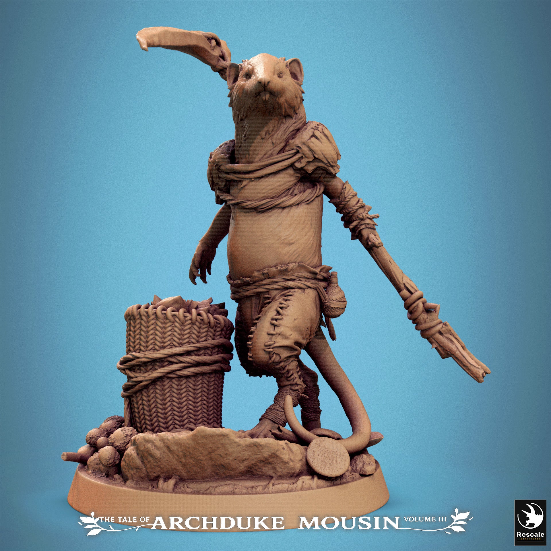 Etruscan Shrew - Little Rodents - Tales of Archduke Mousin III - Rescale Miniatures