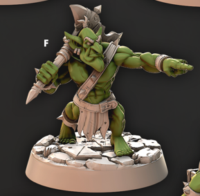 Orc Gretchins - Iron Skull Orcs - Cast n Play