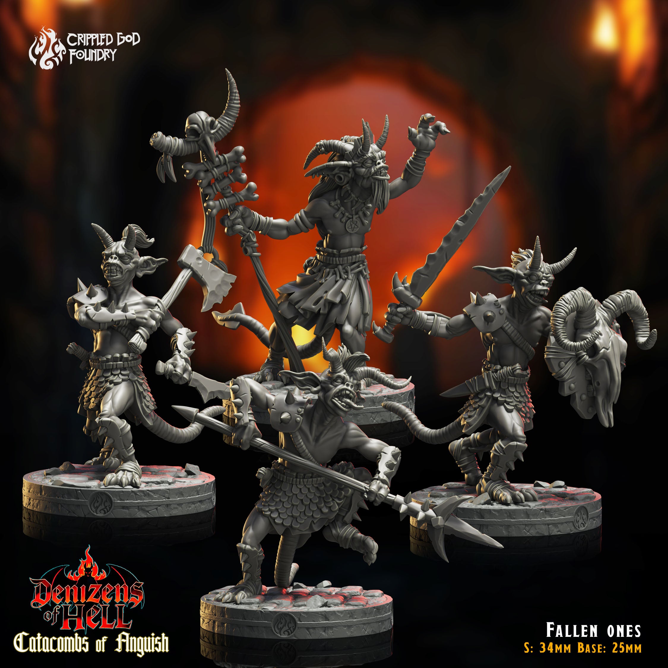 Fallen Ones - aus der Reihe Catacombs of Anquish von Crippled God Foundry