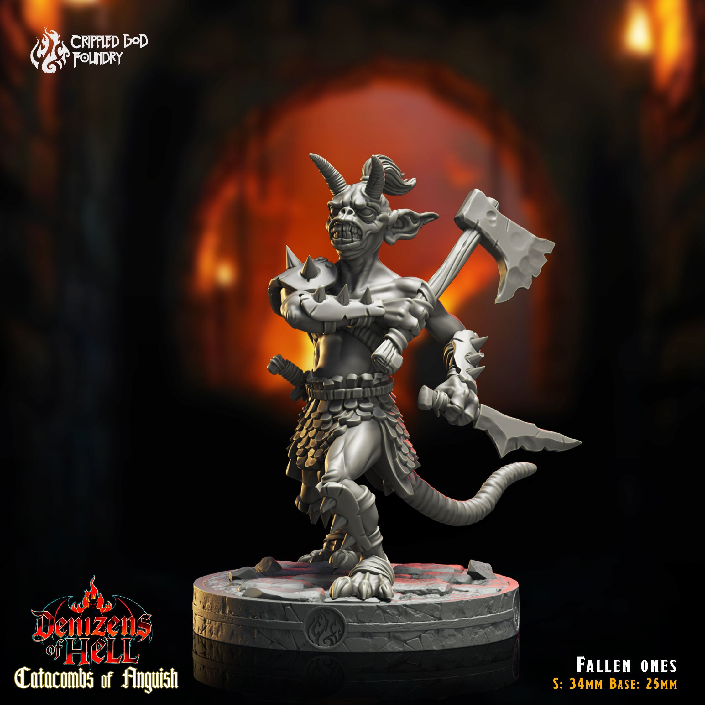 Fallen Ones - aus der Reihe Catacombs of Anquish von Crippled God Foundry