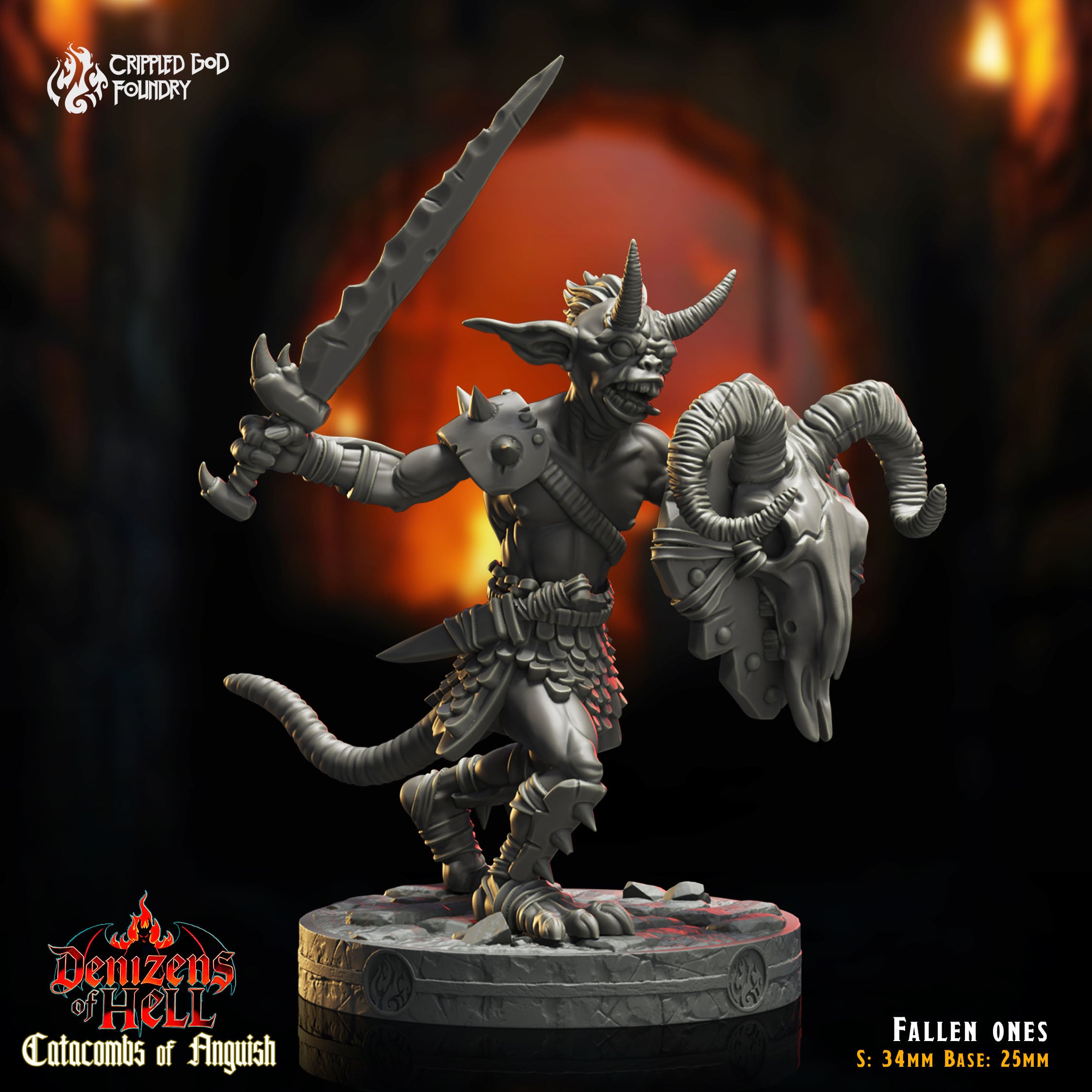 Fallen Ones - aus der Reihe Catacombs of Anquish von Crippled God Foundry
