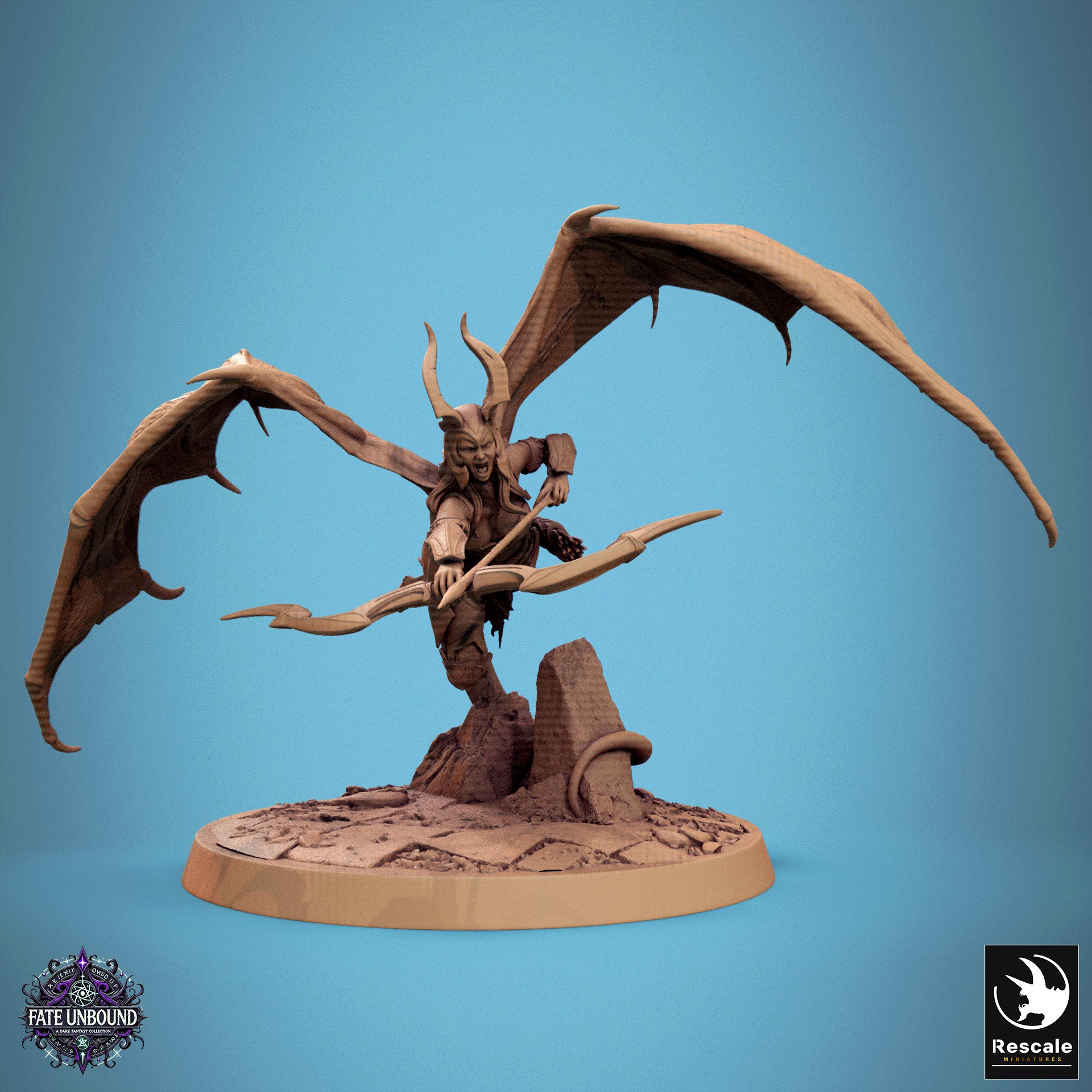 Female Cambion - aus der Reihe Fate Unbound von Rescale Miniatures