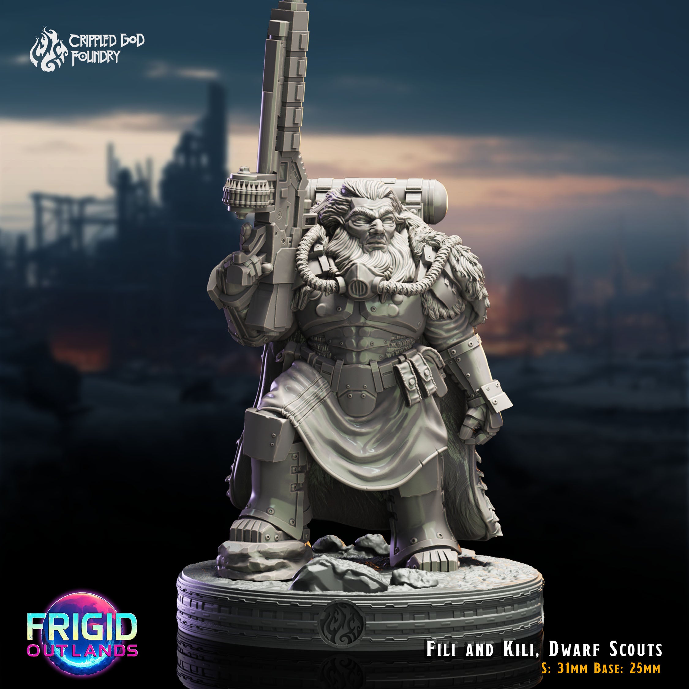 Dwarf Scouts - aus der Reihe Frigid Outlands von Crippled God Foundry
