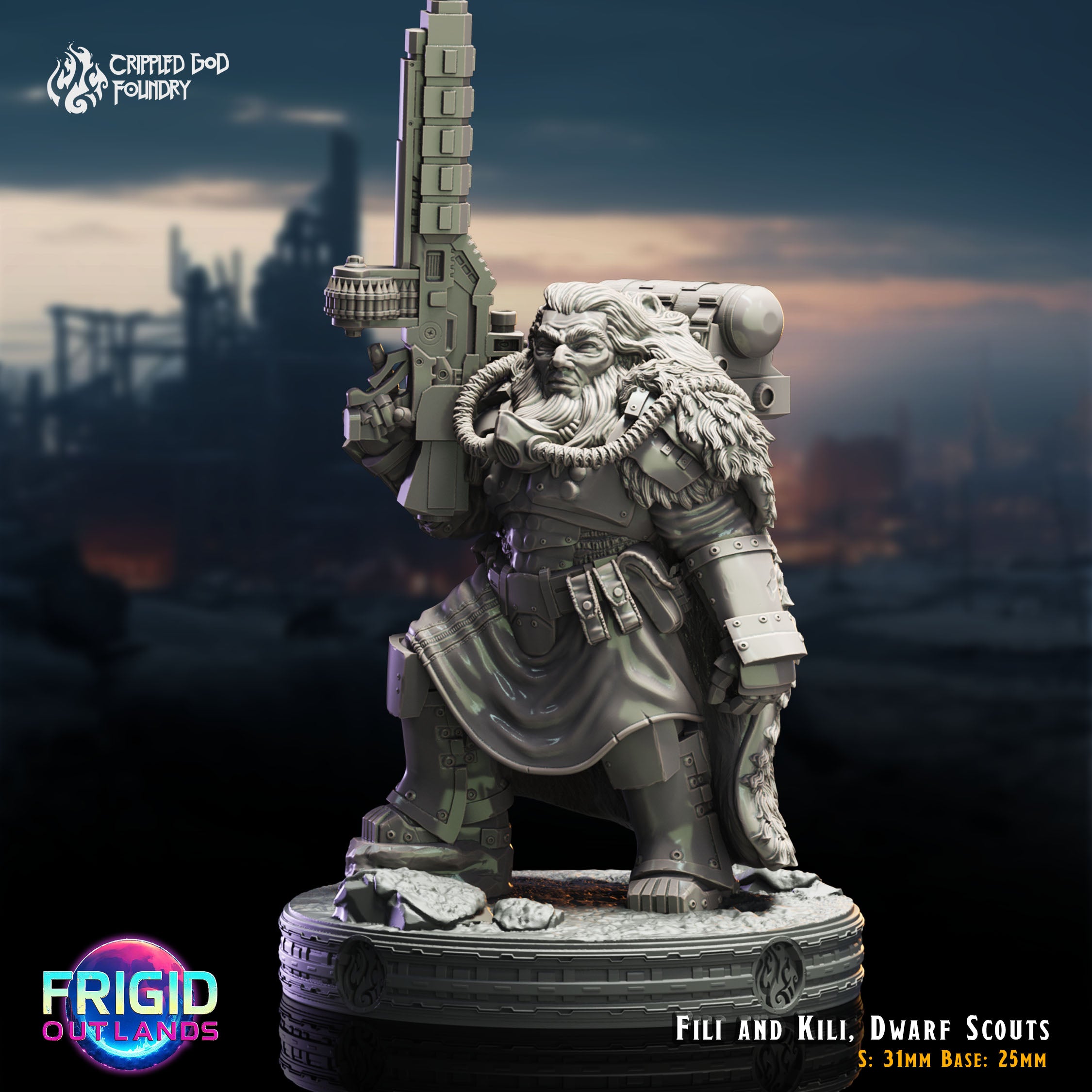 Dwarf Scouts - aus der Reihe Frigid Outlands von Crippled God Foundry