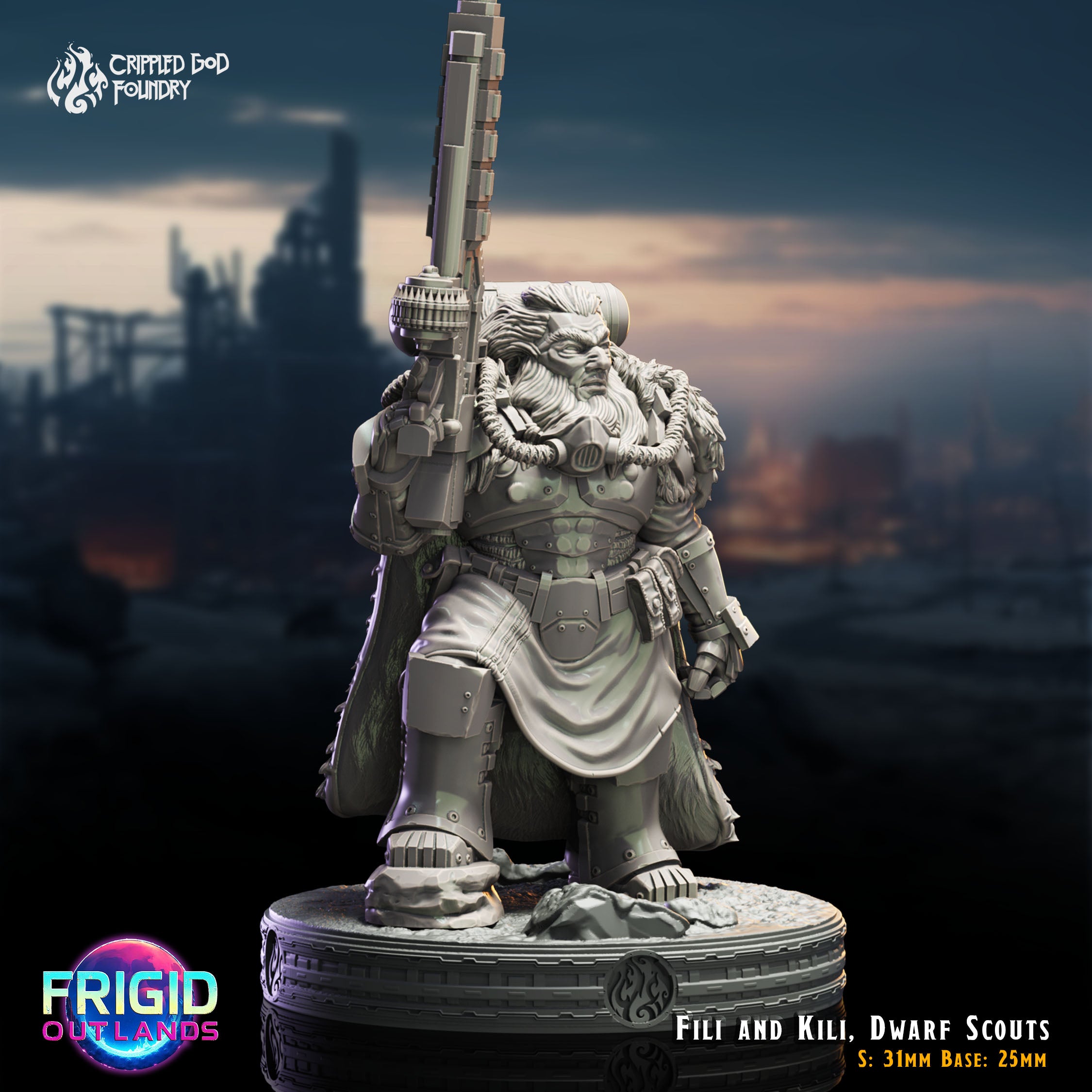 Dwarf Scouts - aus der Reihe Frigid Outlands von Crippled God Foundry