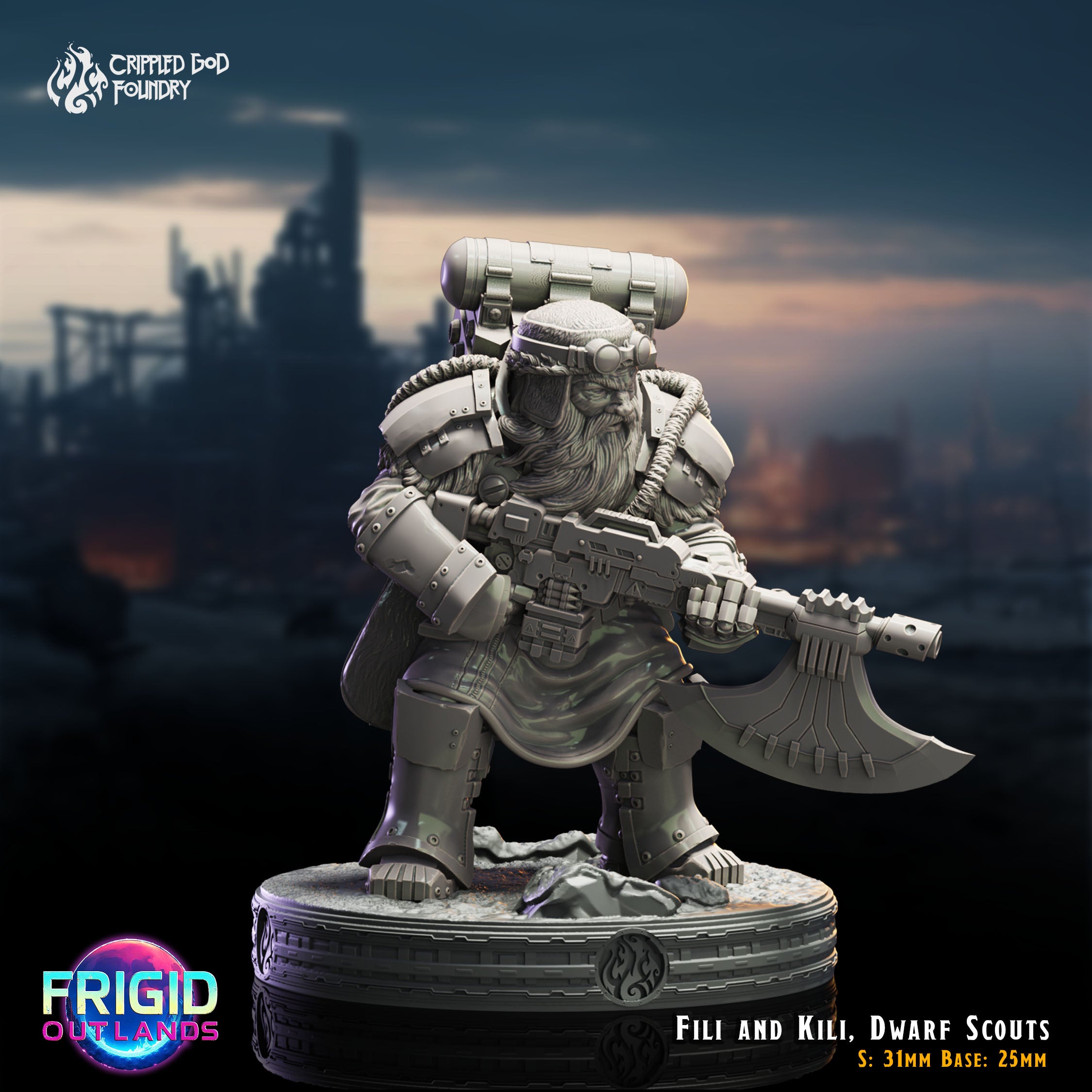 Dwarf Scouts - aus der Reihe Frigid Outlands von Crippled God Foundry