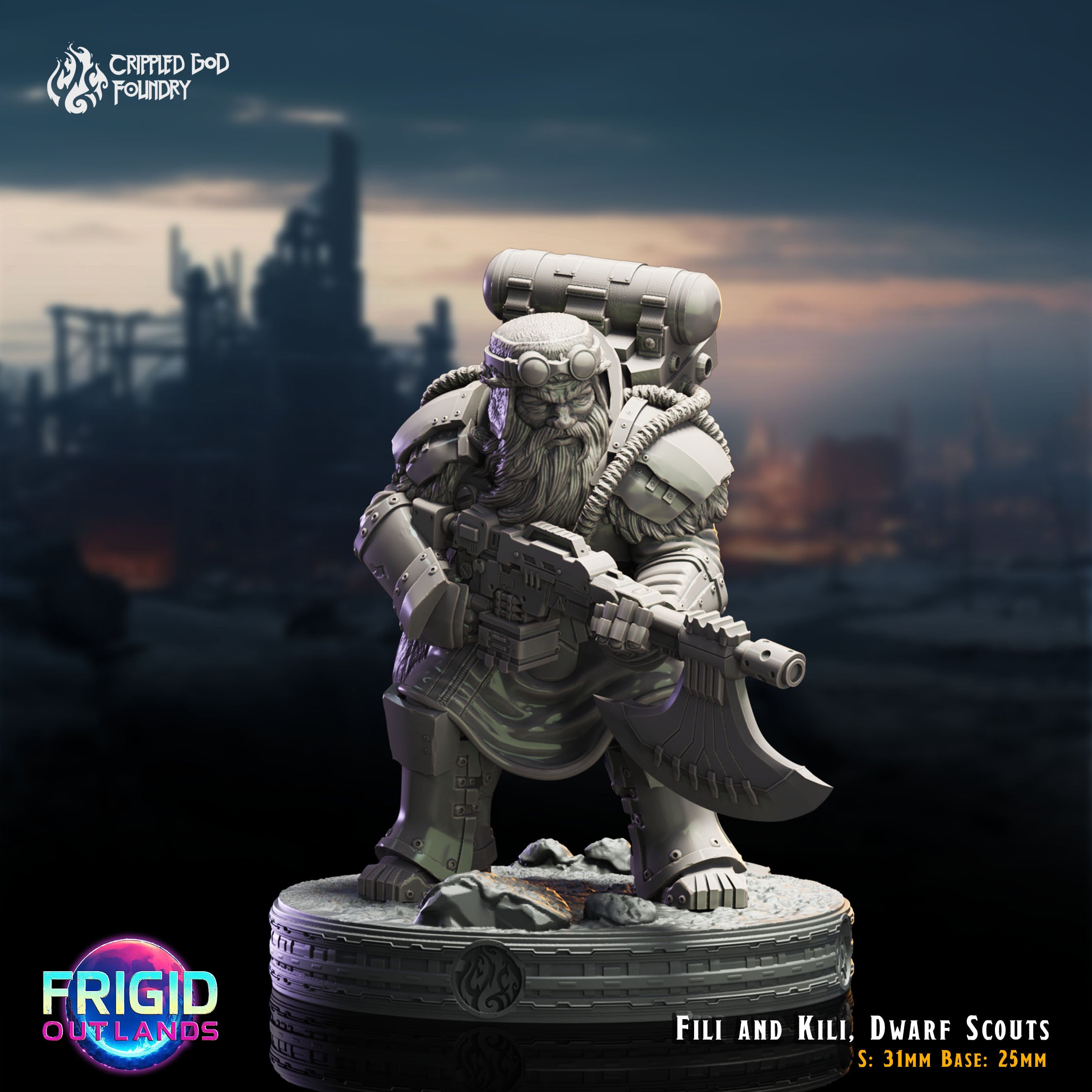 Dwarf Scouts - aus der Reihe Frigid Outlands von Crippled God Foundry