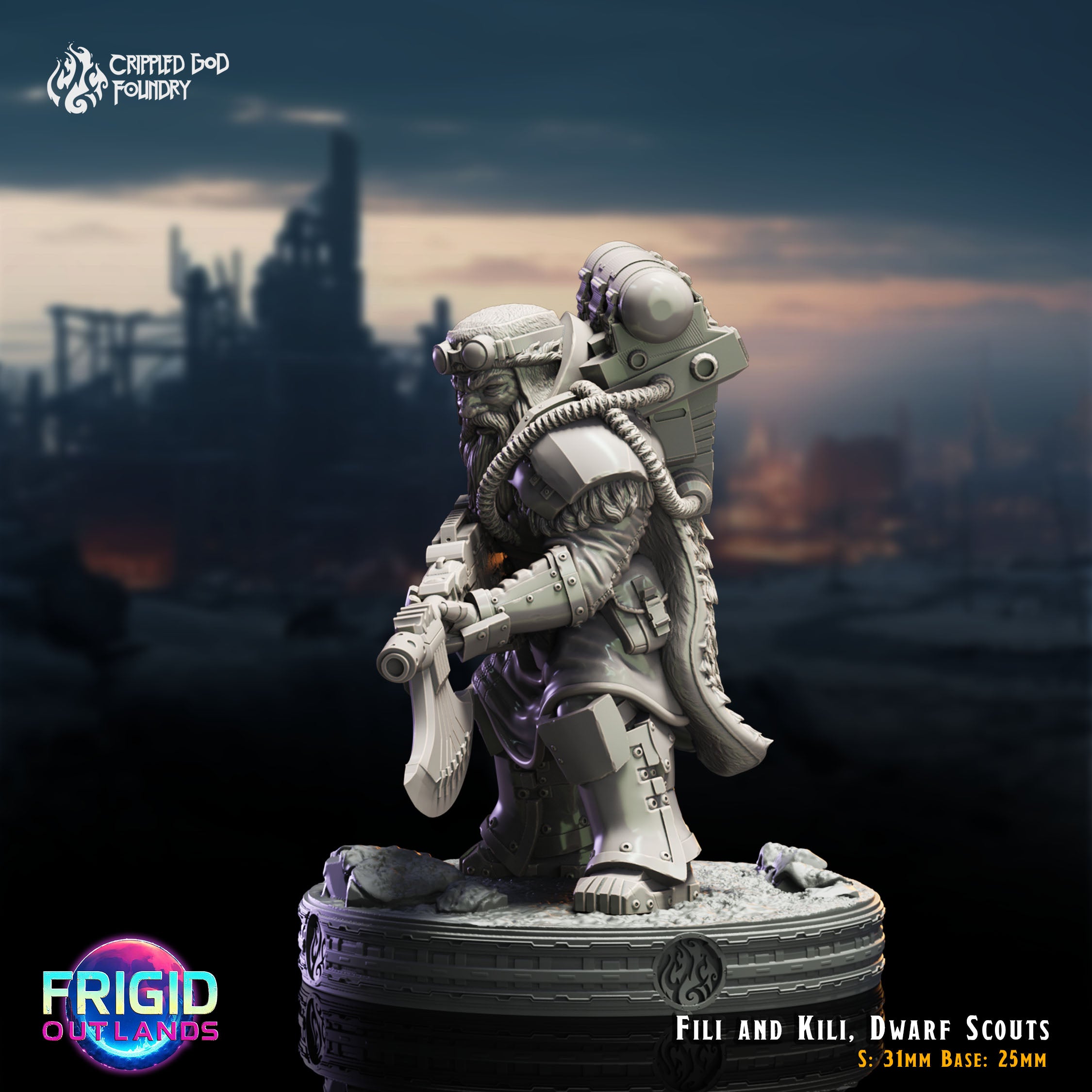 Dwarf Scouts - aus der Reihe Frigid Outlands von Crippled God Foundry