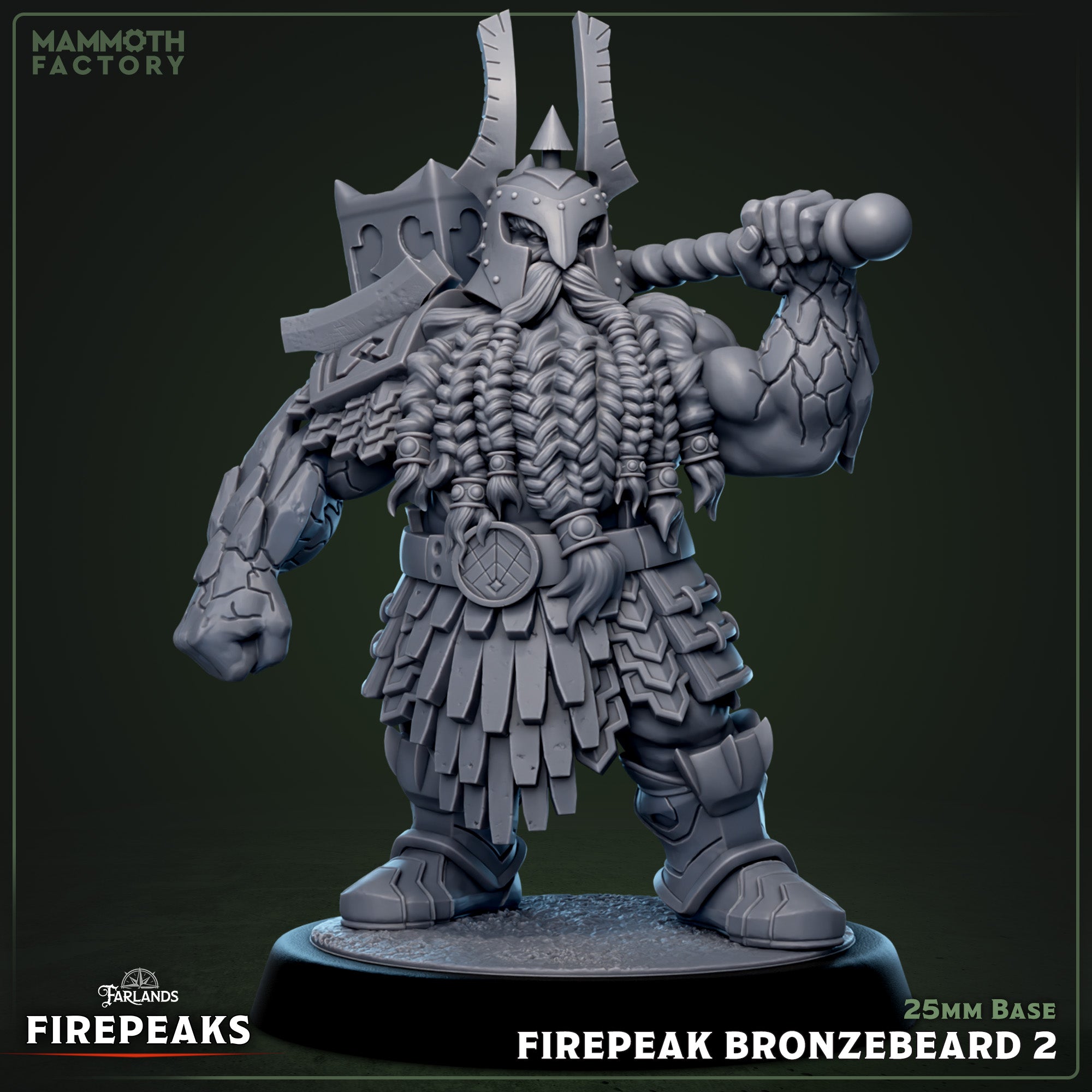 Firepeak Bronzebeard - aus der Reihe The Firepeaks von Mammoth Factory