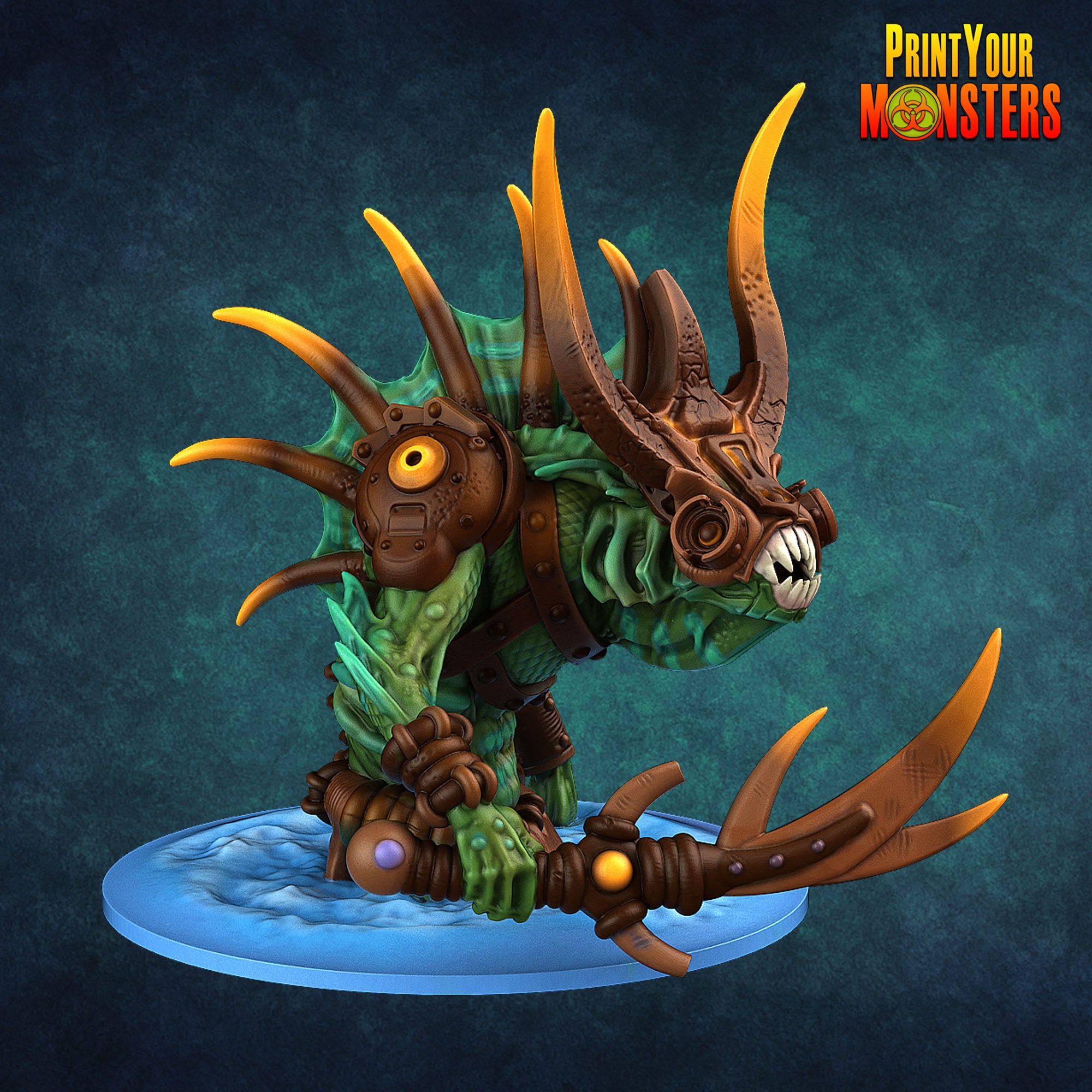 Fishmen - aus der Reihe Ozean Pack von Print Your Monsters