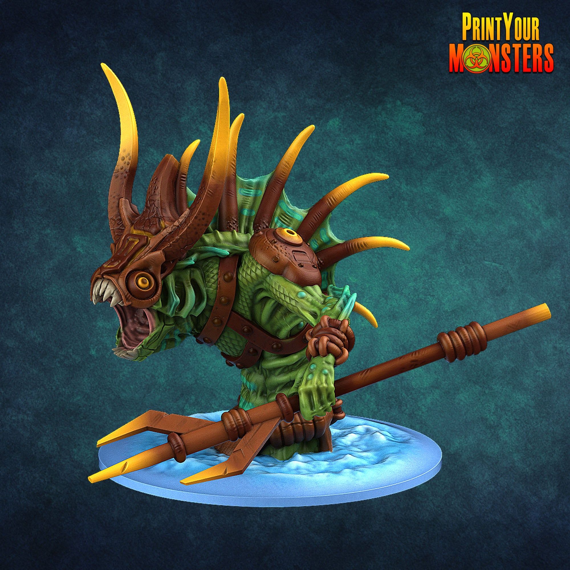 Fishmen - aus der Reihe Ozean Pack von Print Your Monsters