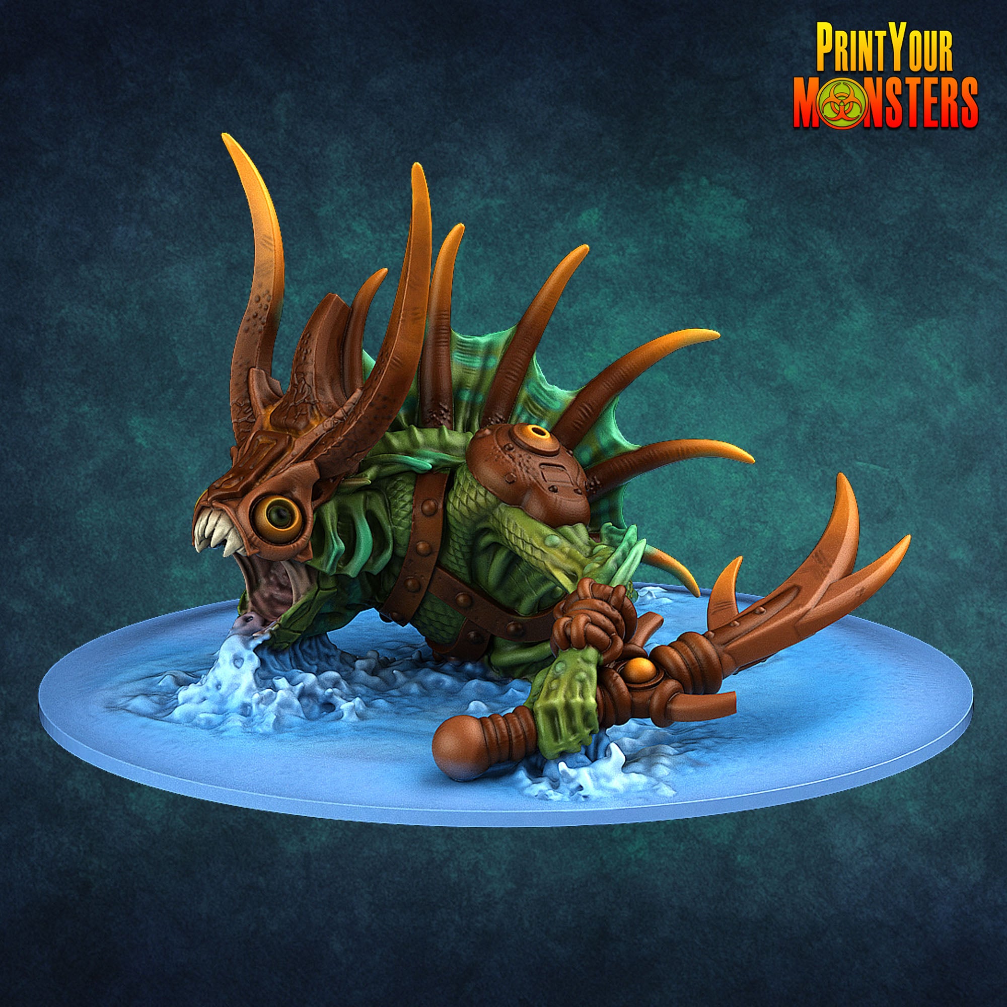 Fishmen - aus der Reihe Ozean Pack von Print Your Monsters